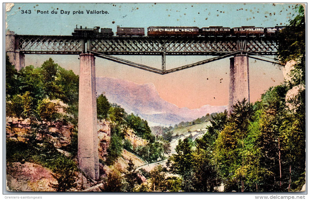 SUISSE - VAUD - VALLORBE - Le Pont Du Day - Vallorbe