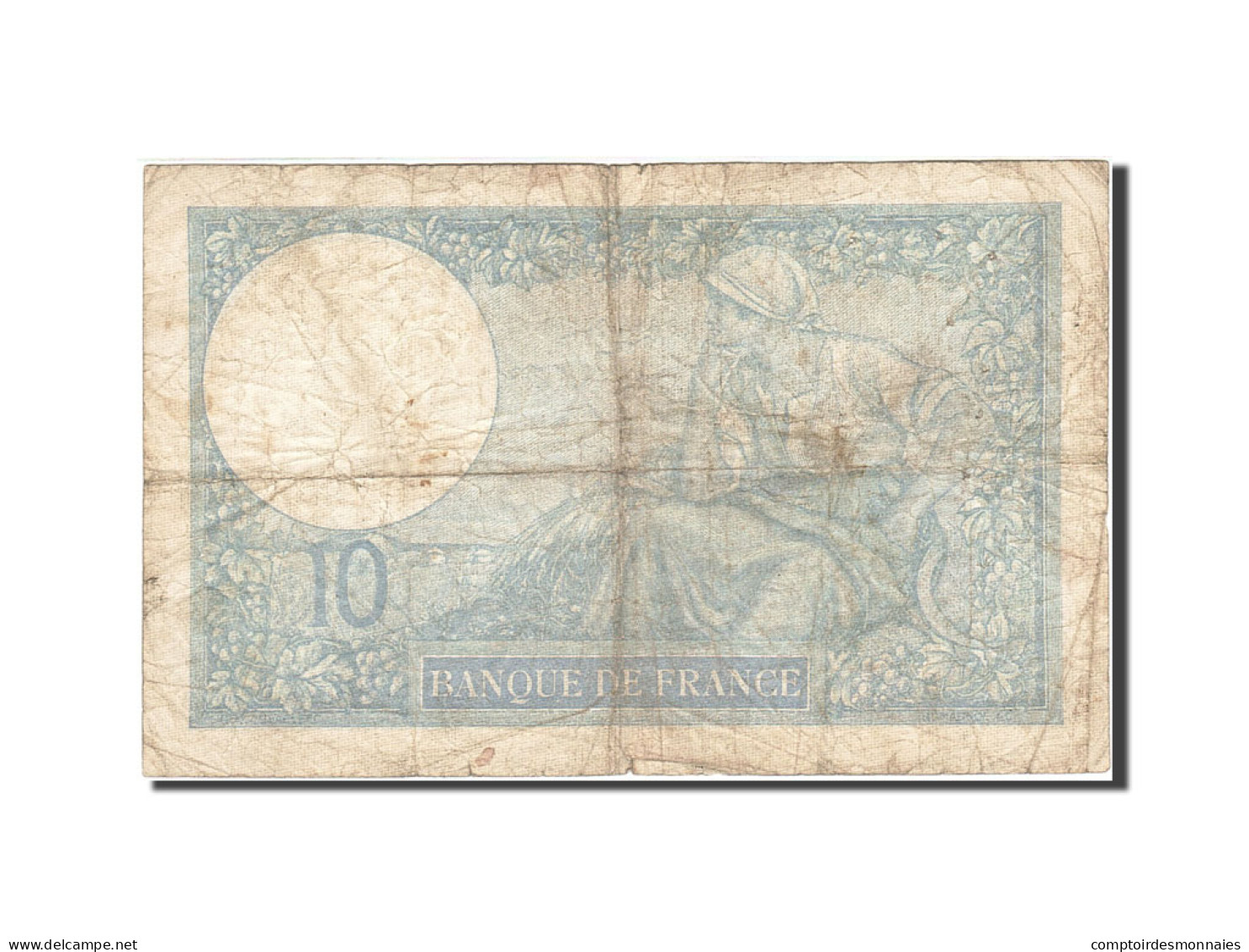 Billet, France, 10 Francs, 1915, 1939-09-28, TB, Fayette:7.9, KM:84 - 10 F 1916-1942 ''Minerve''