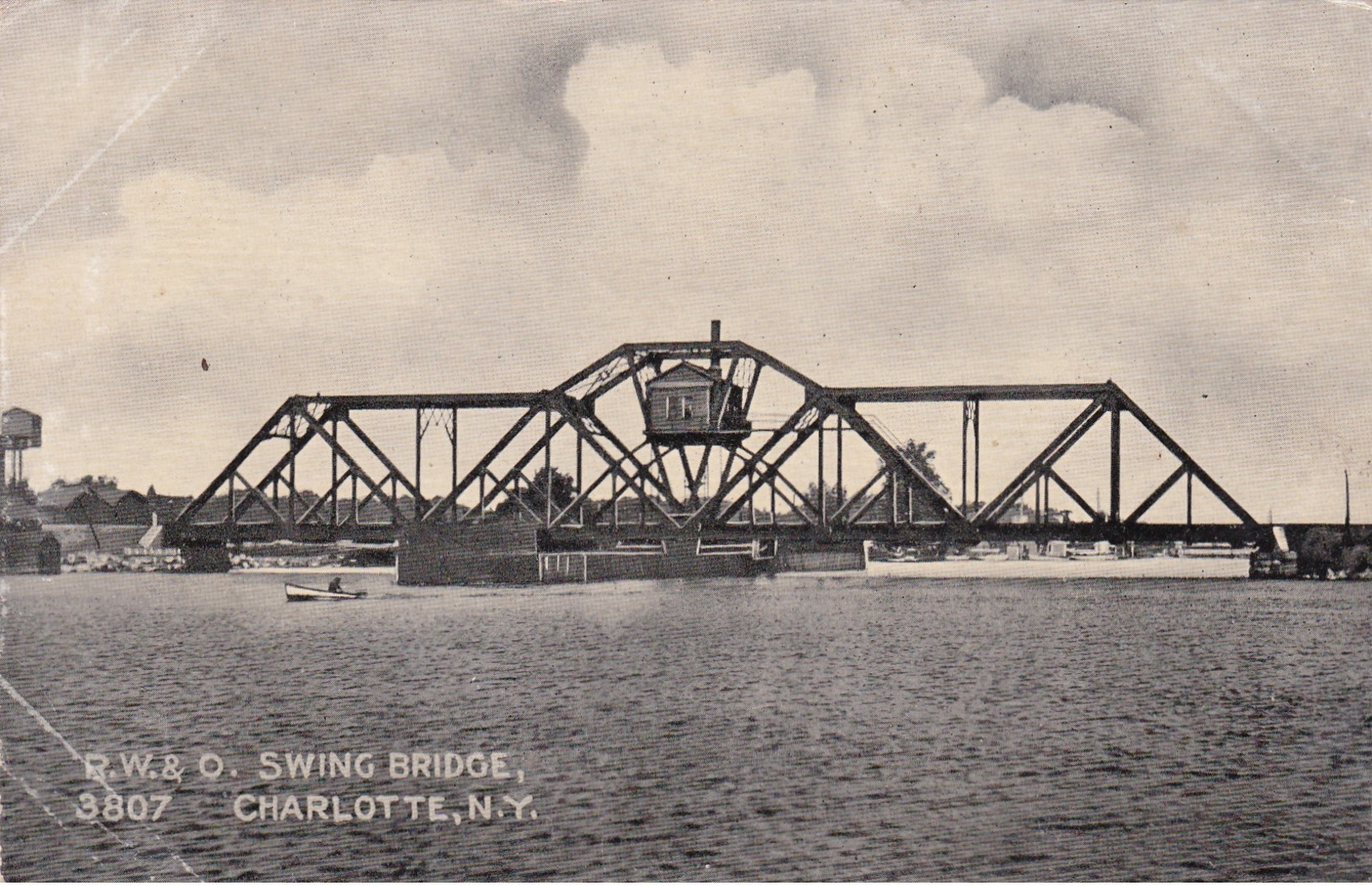 CHARLOTTE , New York , 1907 ; Swing Bridge - Other & Unclassified
