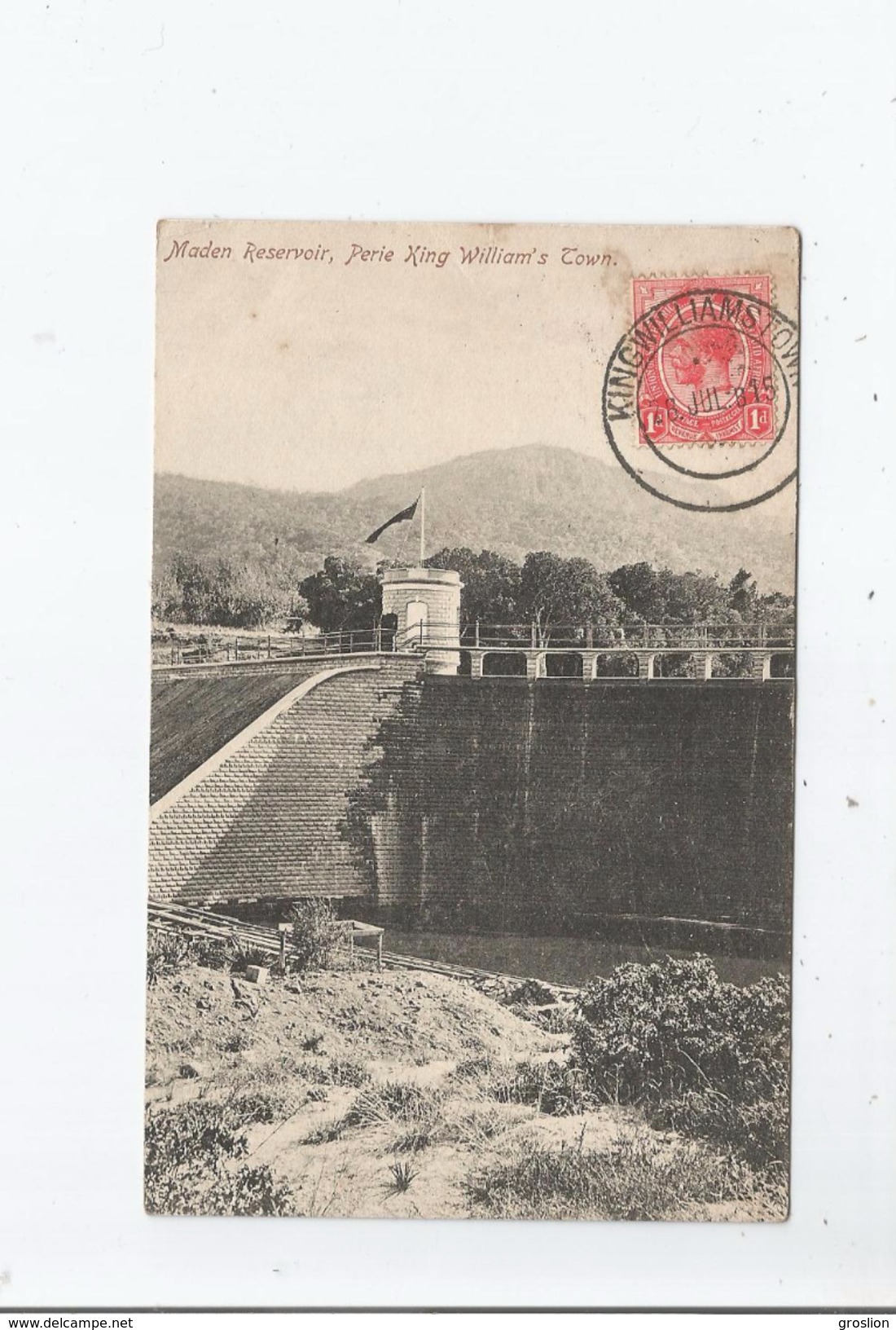 MADEN RESERVOIR, PERIE KING WILLIAM'S TOWN 1915 - Afrique Du Sud