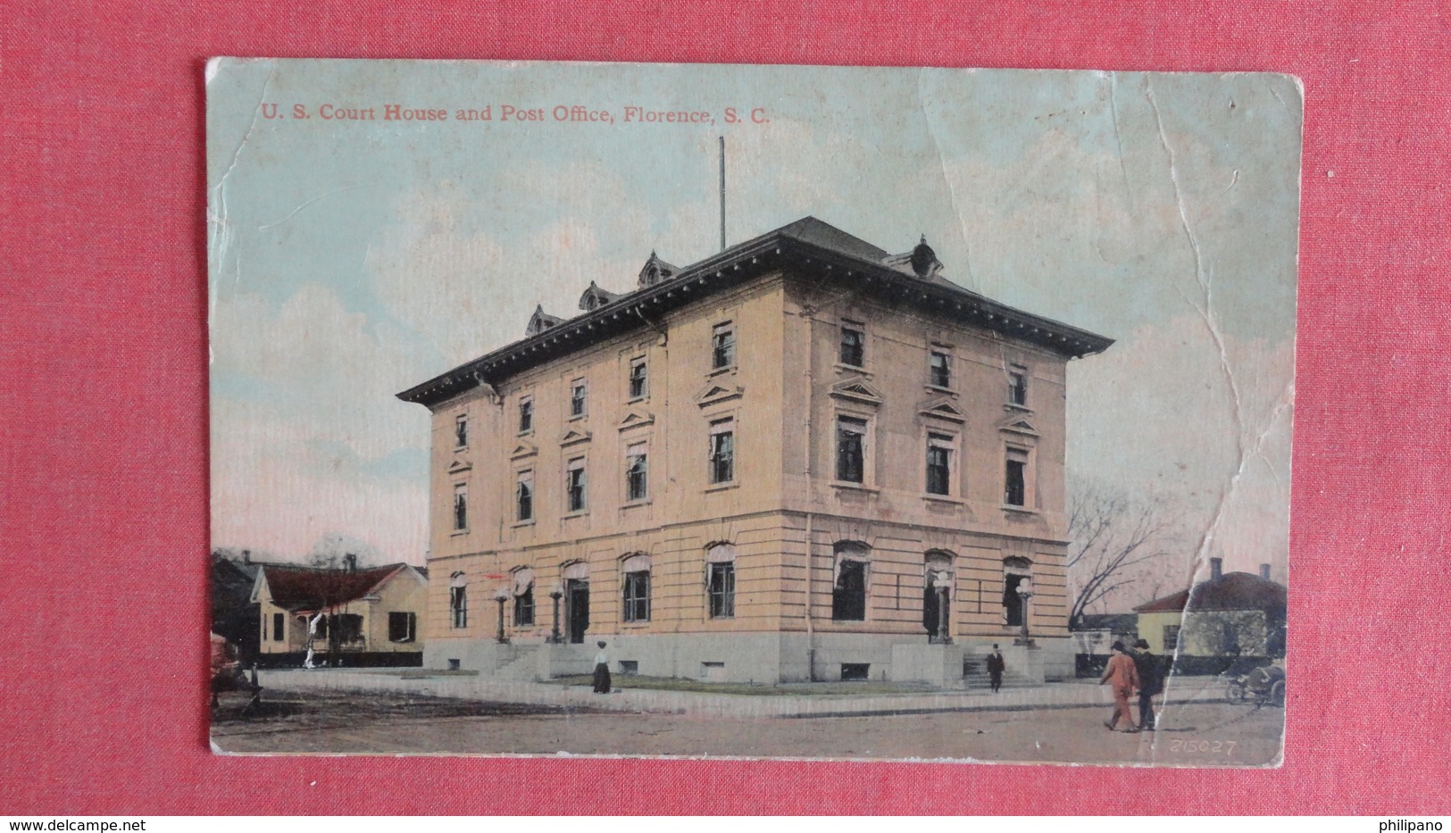 Court House & Post Office  Has Crease  South Carolina > Florence=========== ==  Ref 2427 - Florence