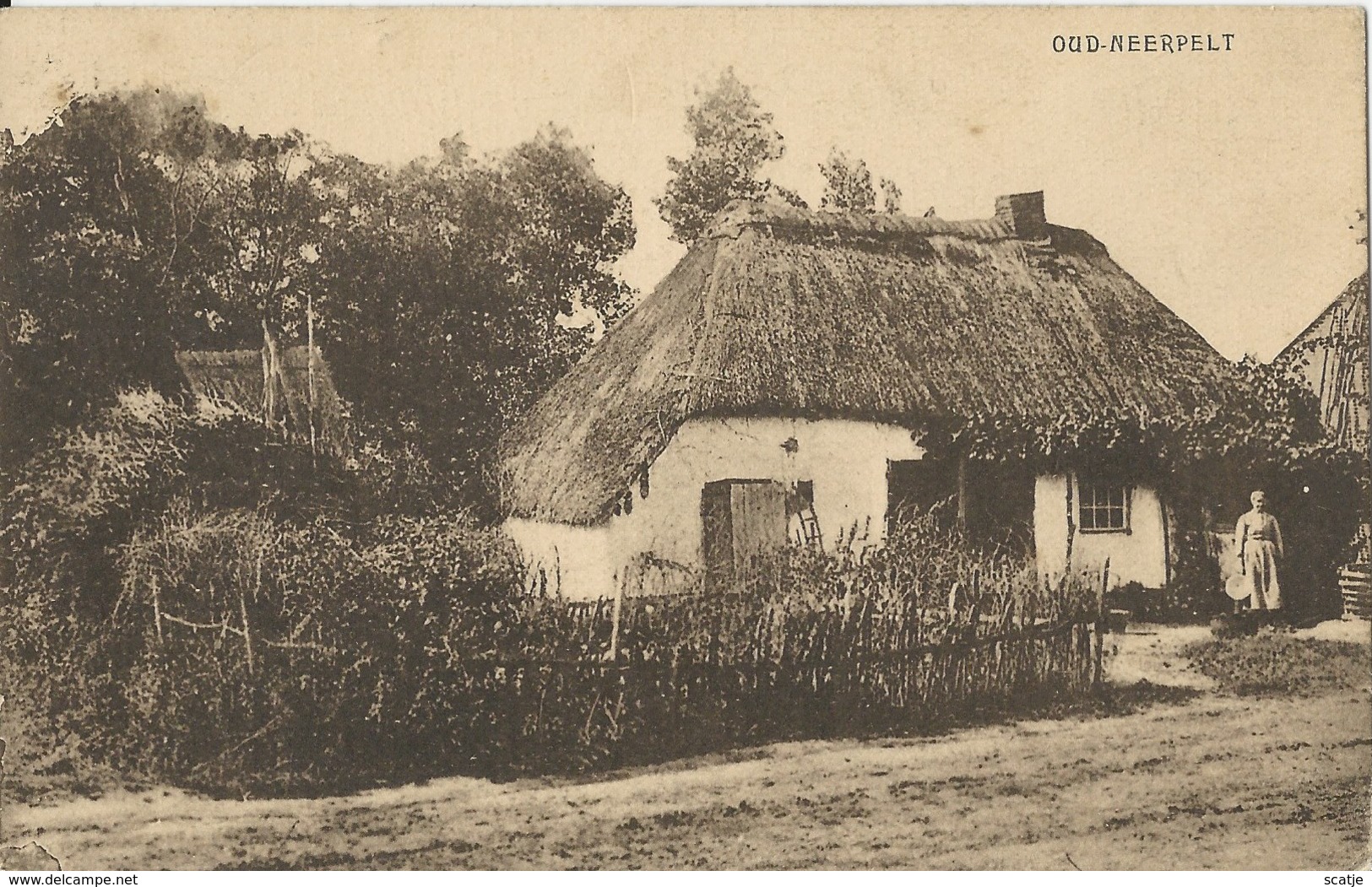 Oud-Neerpelt.  -  1932  Naar Bree - Neerpelt