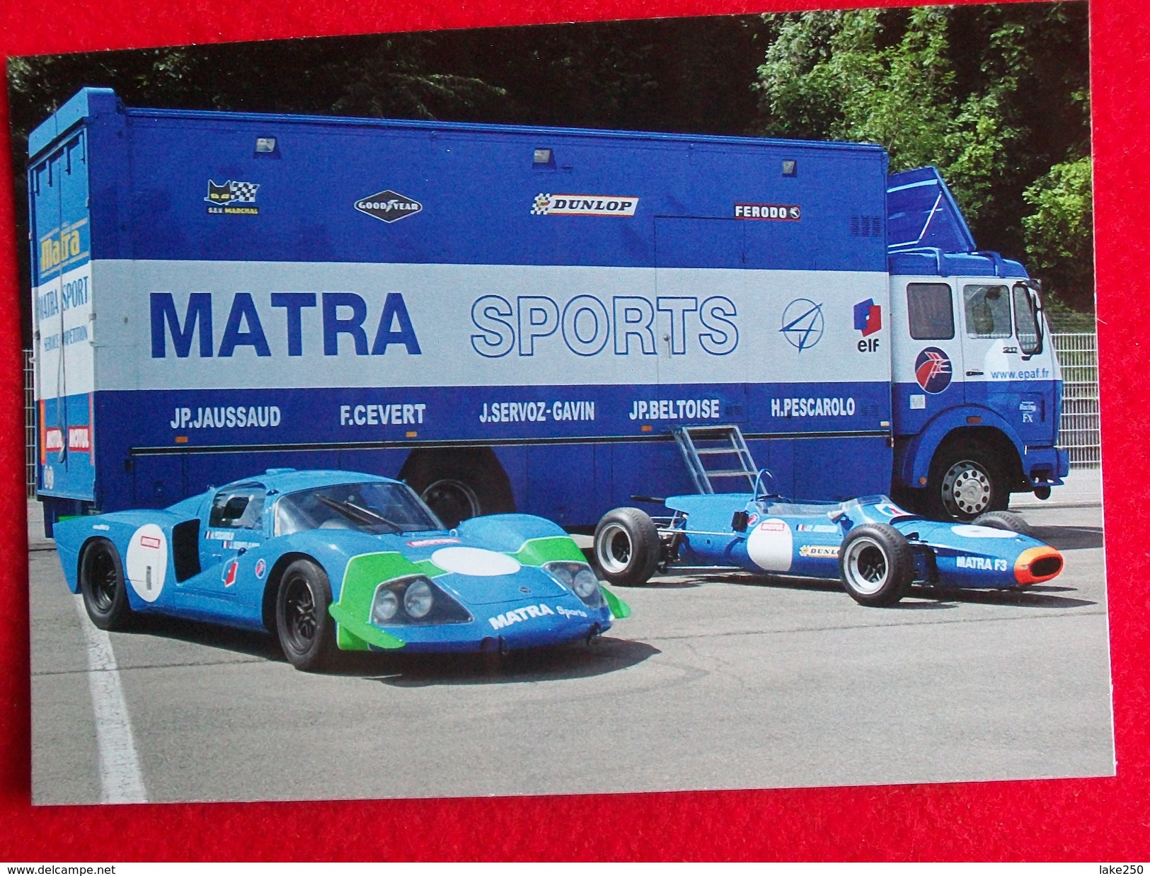 MATRA MS 630 + MATRA F3 Con Camion Da Trasporto - Le Mans