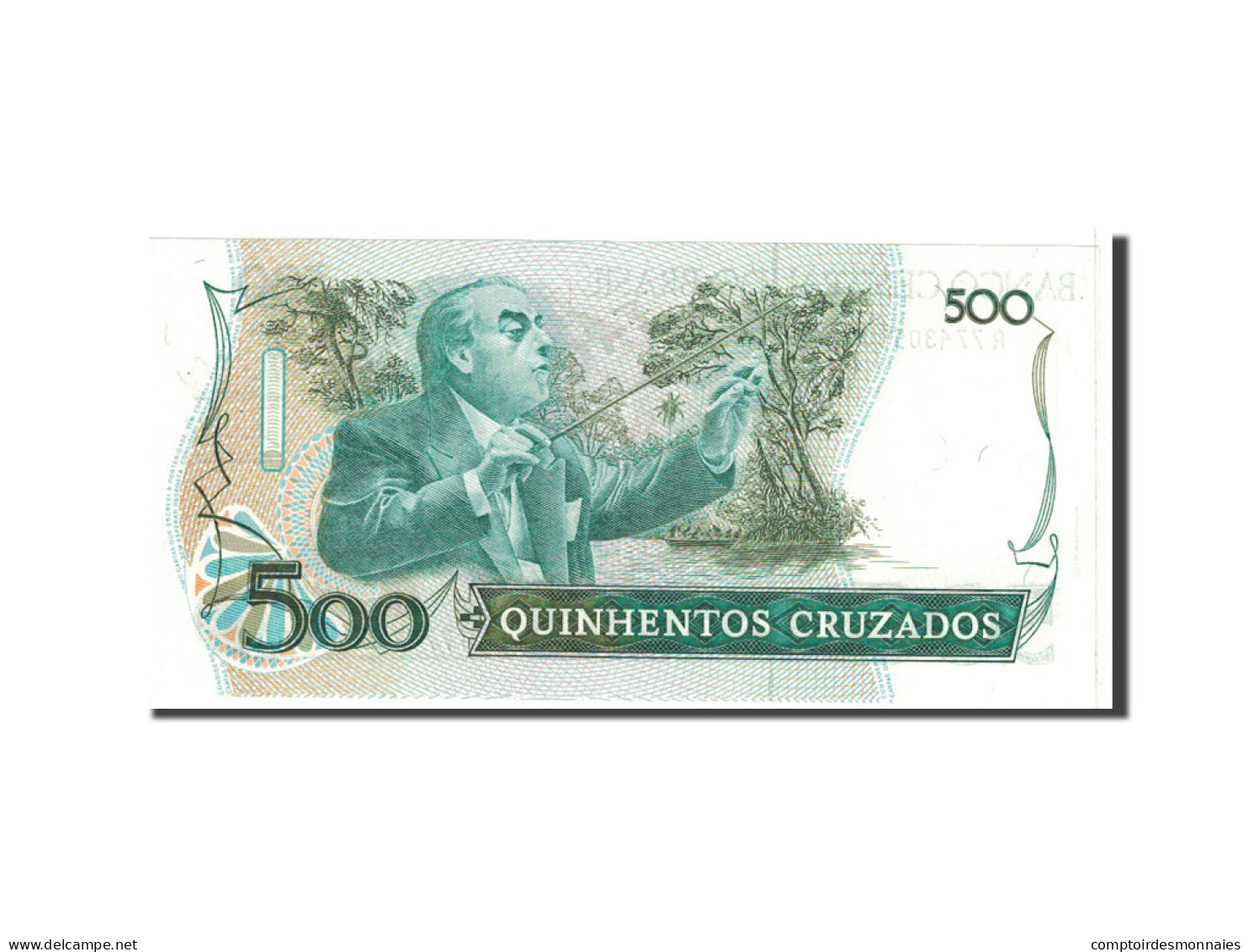 Billet, Brésil, 500 Cruzados, 1988, Undated, KM:212d, NEUF - Brésil