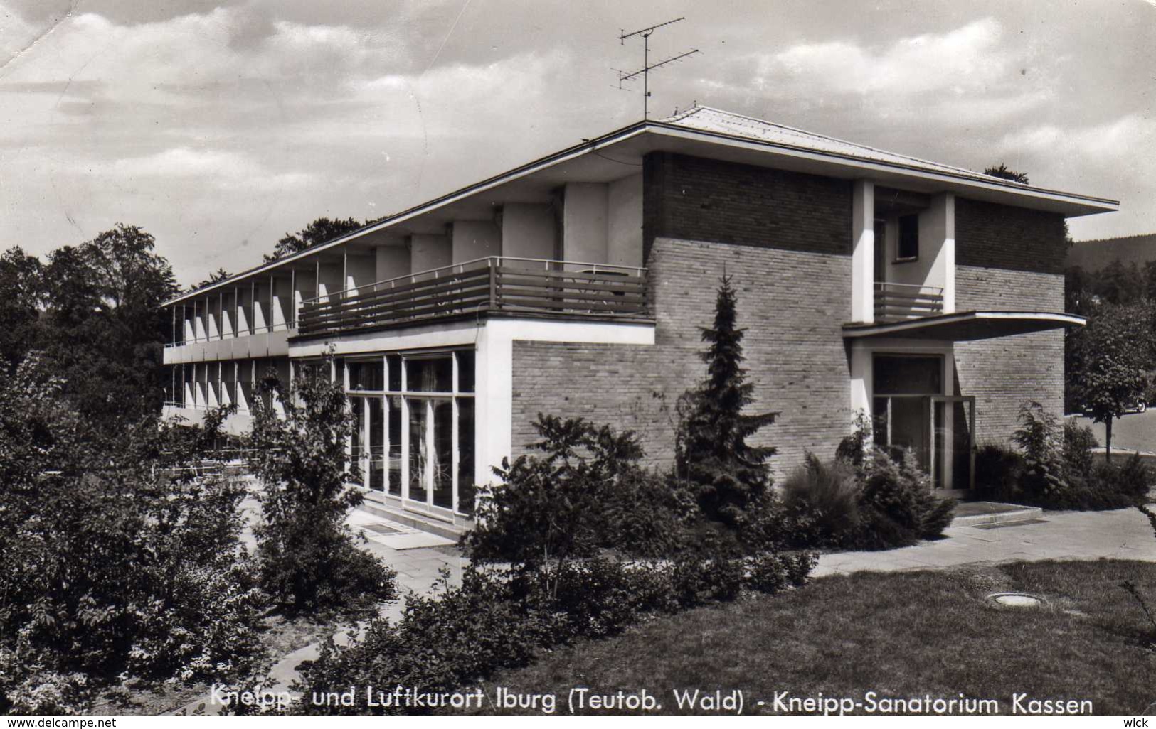 AK Iburg Bei Detmold, Dortmund, Teutoburger Wald  -KNEIPP-SANATORIUM KASSEN    -selten !!!! - Schwerte