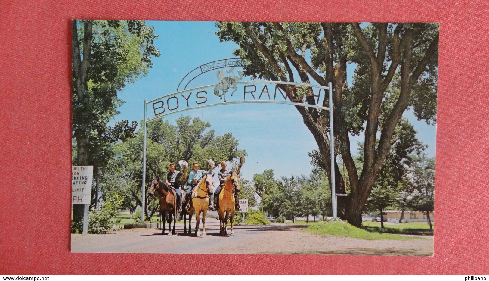 Cal Farley's Boys Ranch 40 Miles From Amarillo Texas >==  Ref 2427 - Amarillo