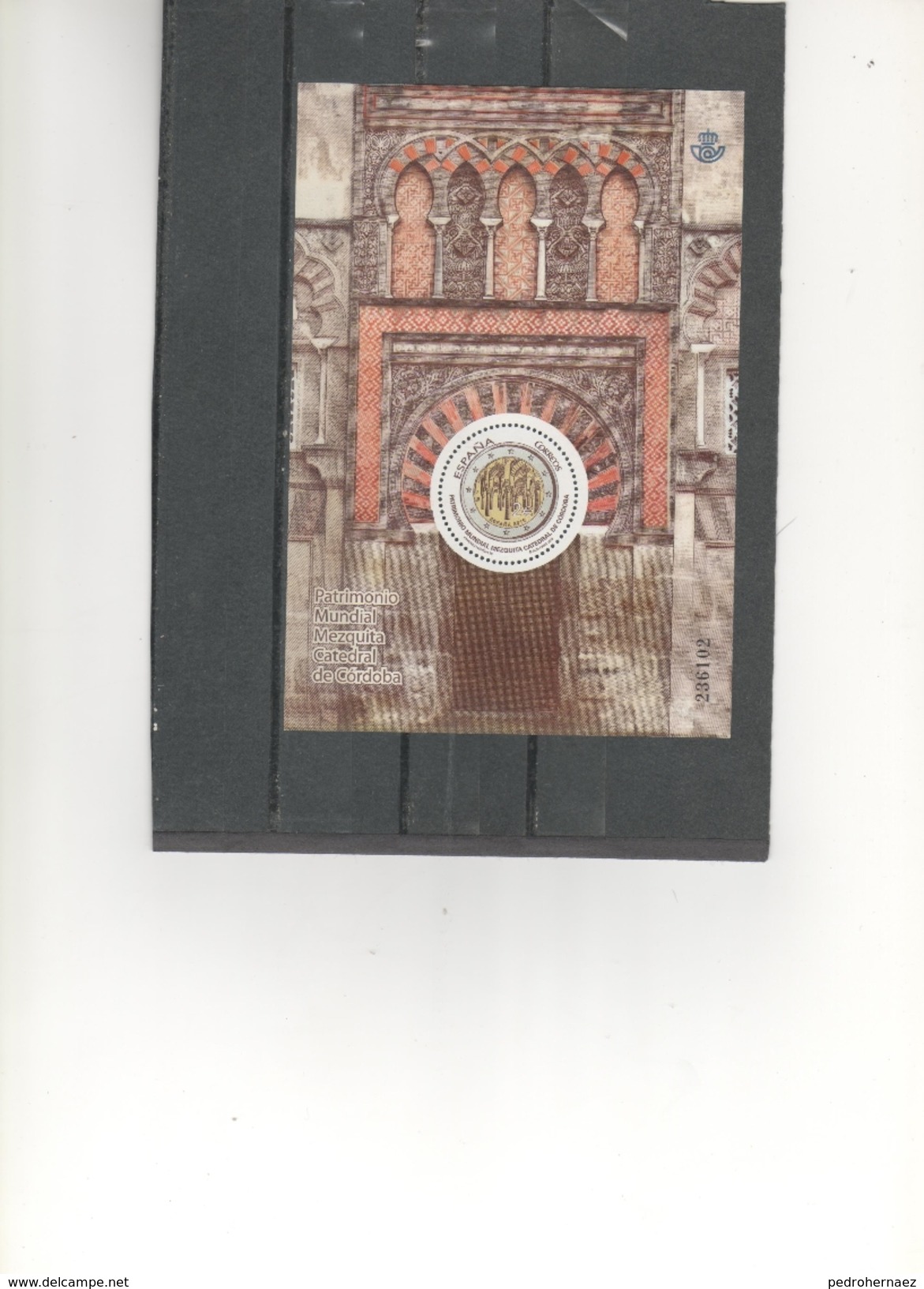 ESPAÑA-4593 HB- Mezquita- Catedral De Cordoba   Nuevo Sin Fijasellos Precio  Debajo Facial (según Foto) - Blocks & Kleinbögen