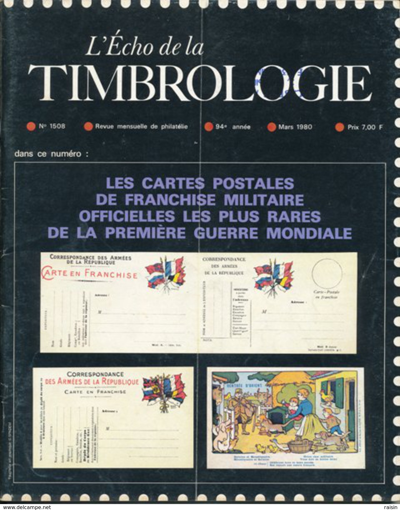 L'Echo De La Timbrologie Année 1980 10 Numéros - Français (àpd. 1941)