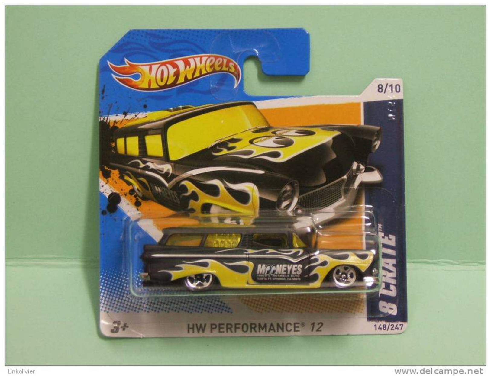 FORD 8 CRATE - HW Performance 2012 - HOTWHEELS Hot Wheels Mattel 1/64 EU Blister - HotWheels