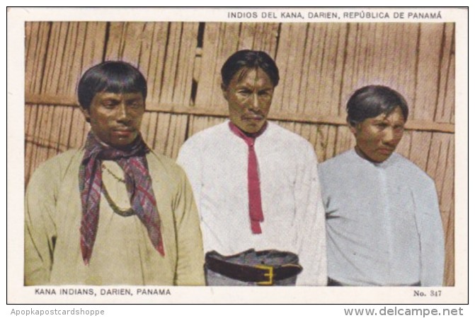 Panama Darien Coast Native Kana Indians - Panama