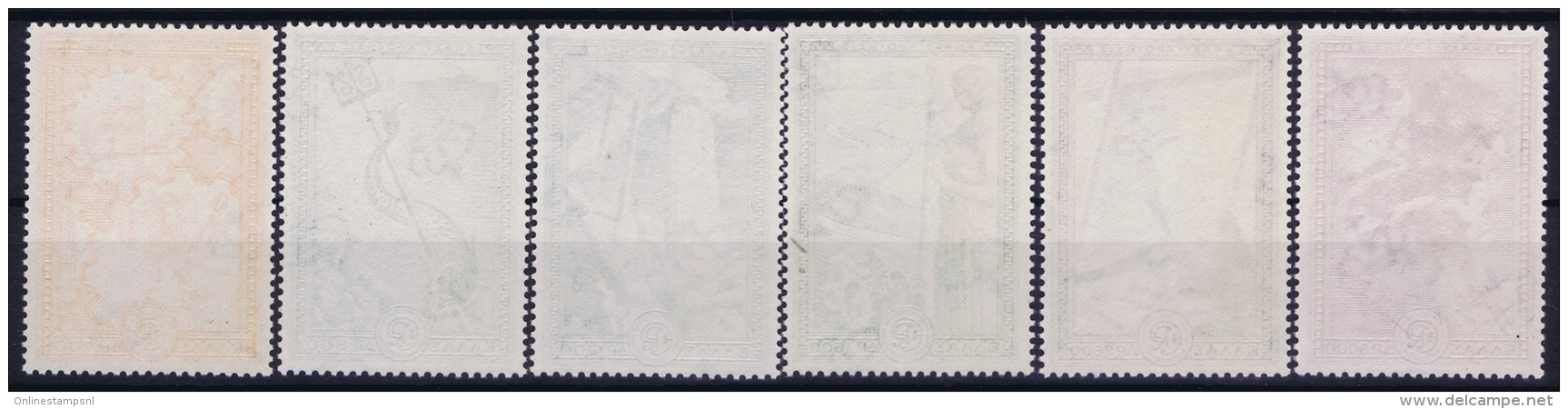 Greece: 1951  Mi 582 - 587 Marshall Help  MNH/**/postfrisch/neuf Sans Charniere - Unused Stamps