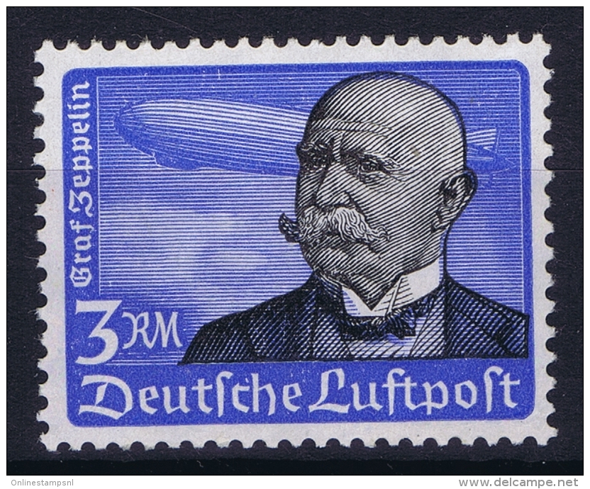 Reich: Mi Nr  539y  MH/* Falz/ Charniere Luftpost - Luft- Und Zeppelinpost