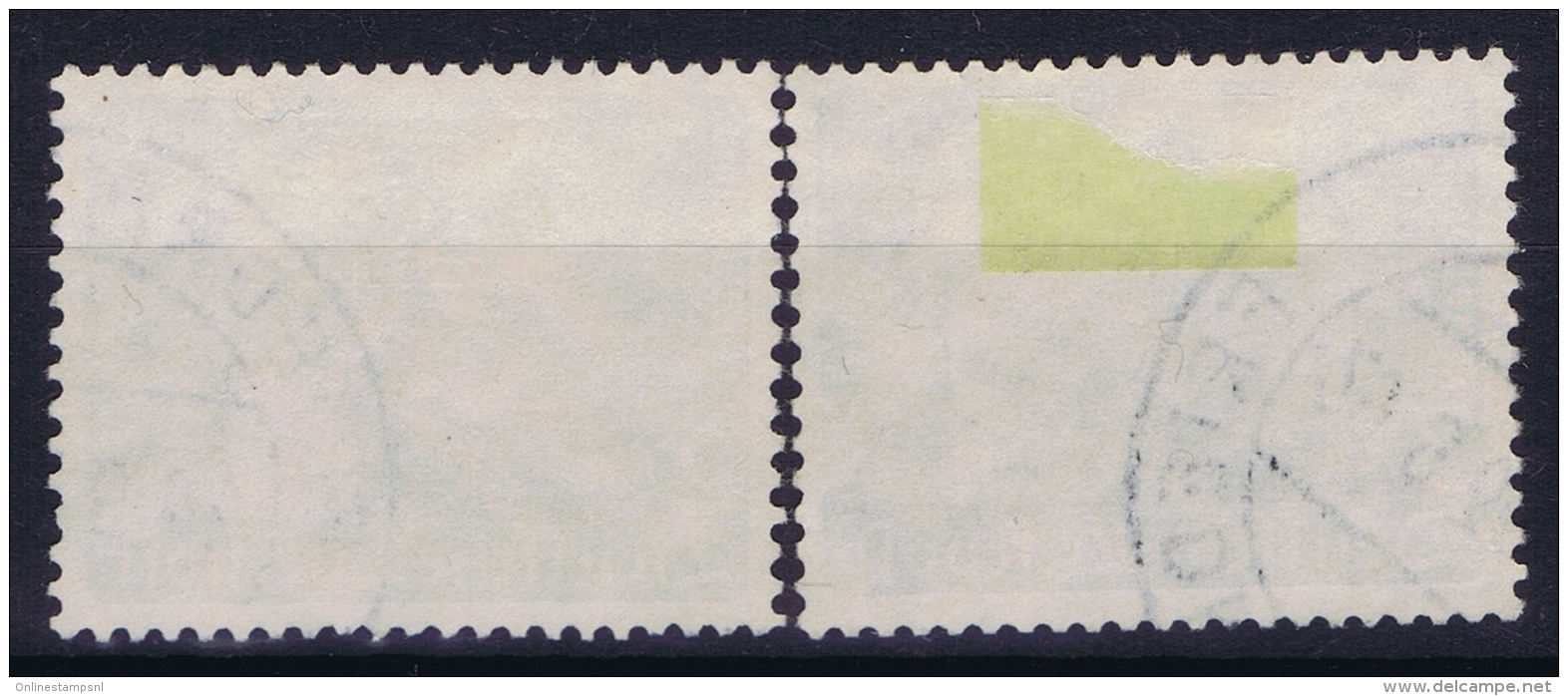 Reich: Mi Nr 538 - 539 Used Obl. 1934 - Airmail & Zeppelin