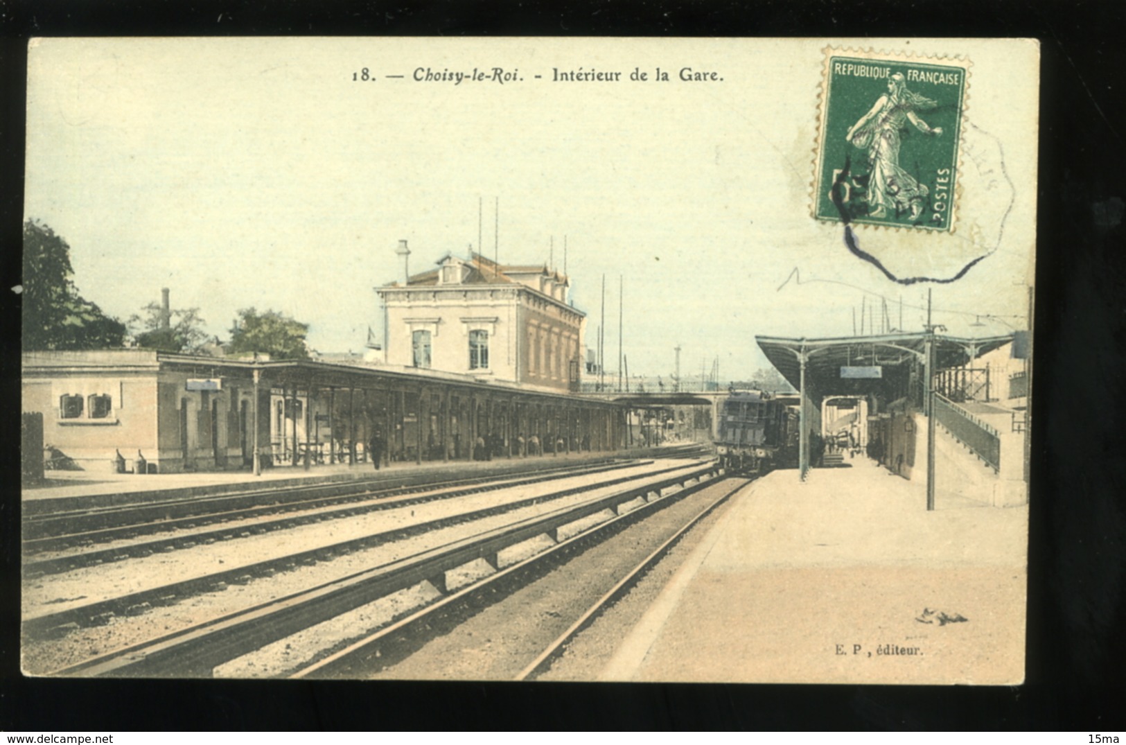 94 Val De Marne  Choisy Le Roi 18 Intérieur De La Gare EP 1907 - Choisy Le Roi