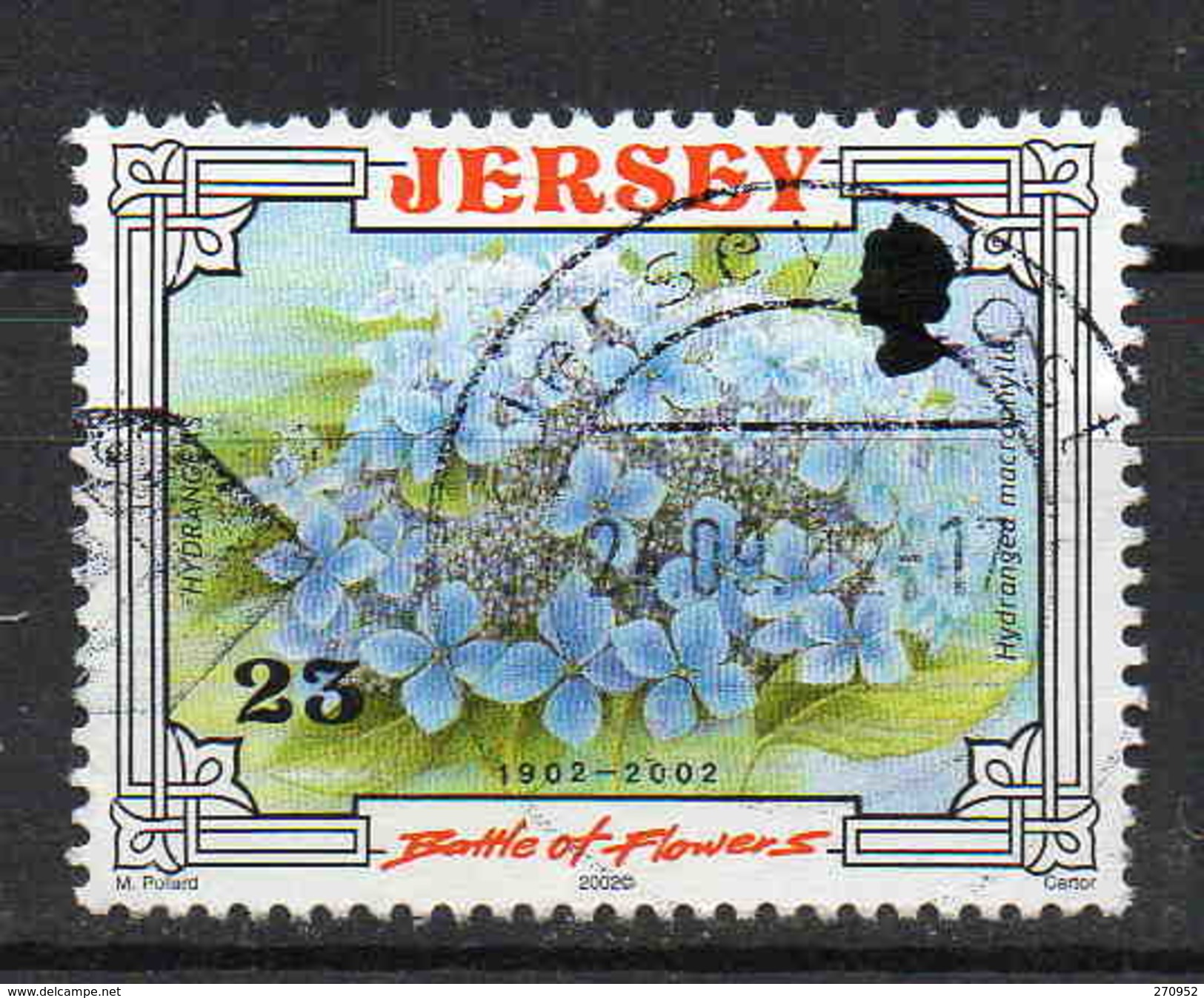 Centenaire De La Bataille Des Fleurs De Jersey - Jersey