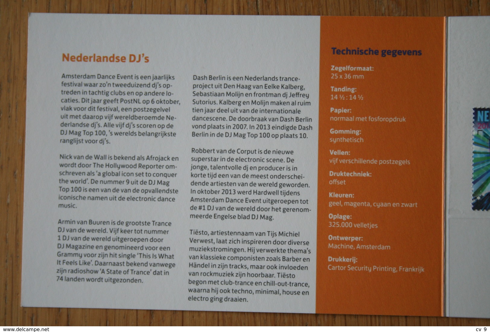 Dutch DJs Music Performance  PZM 509 Presentation Pack 2014 POSTFRIS MNH ** NEDERLAND NIEDERLANDE NETHERLANDS - Neufs