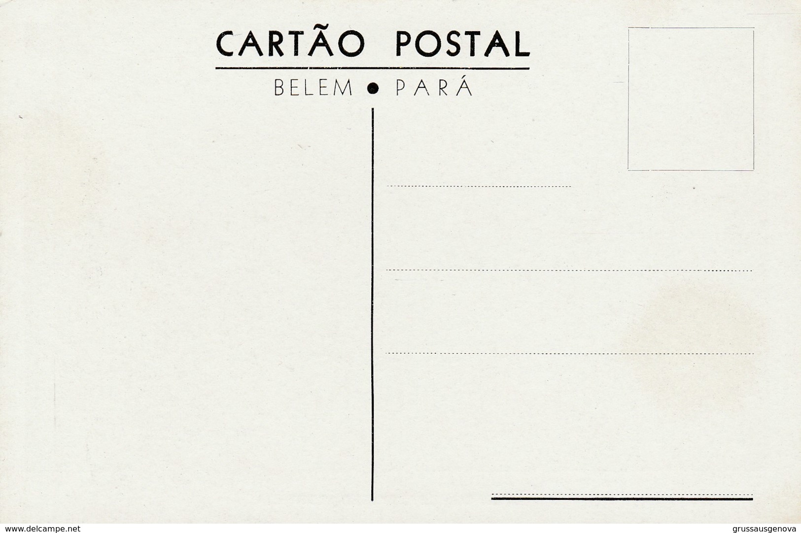 9045) BRASILE VISTAS DE BELEM AVENIDA 16 DE NOVEMBRO NON VIAGGIATA MA FOLDER DATATO 1945 - Belém