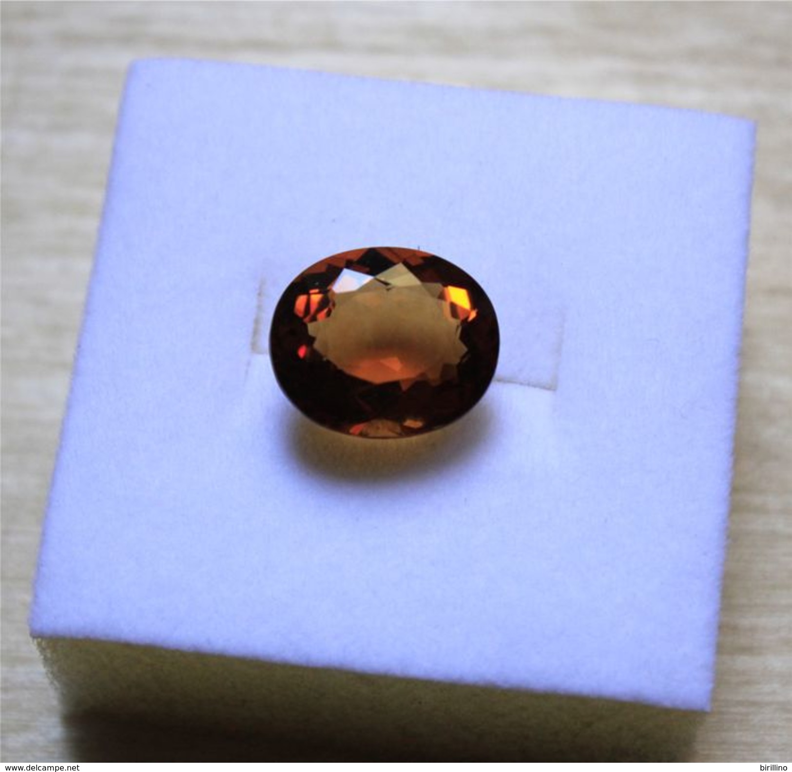 1080 - Splendido Cictrino Color Arancio Da 8.38 Ct. - Certificato GEA - Roma - Altri & Non Classificati