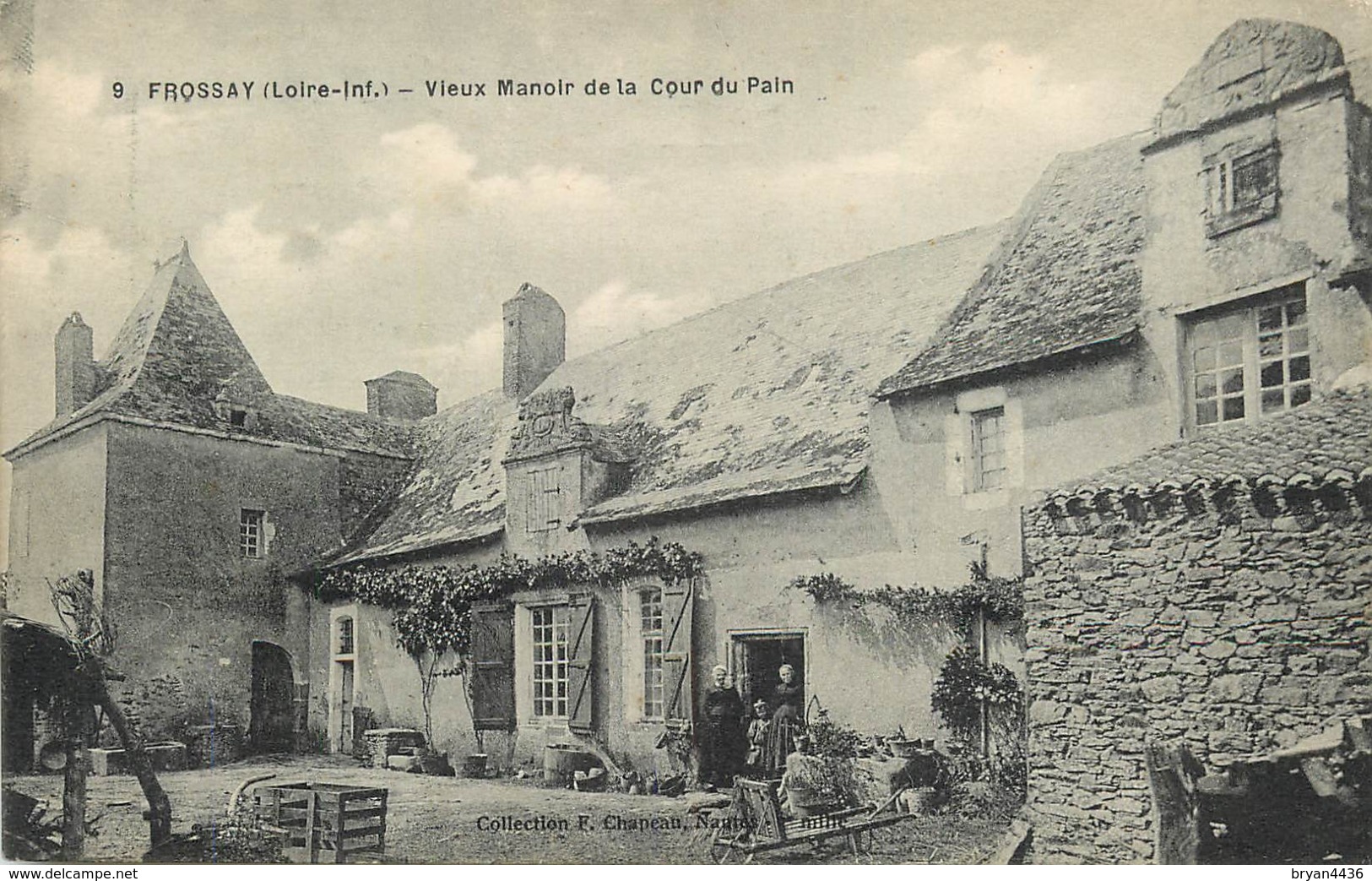 44 - LOIRE ATLANTIQUE - FROSSAY - VIEUX MANOIR DE LA COUR DU PAIN  - CPA ANIMEE - VOIR SCANS - Frossay