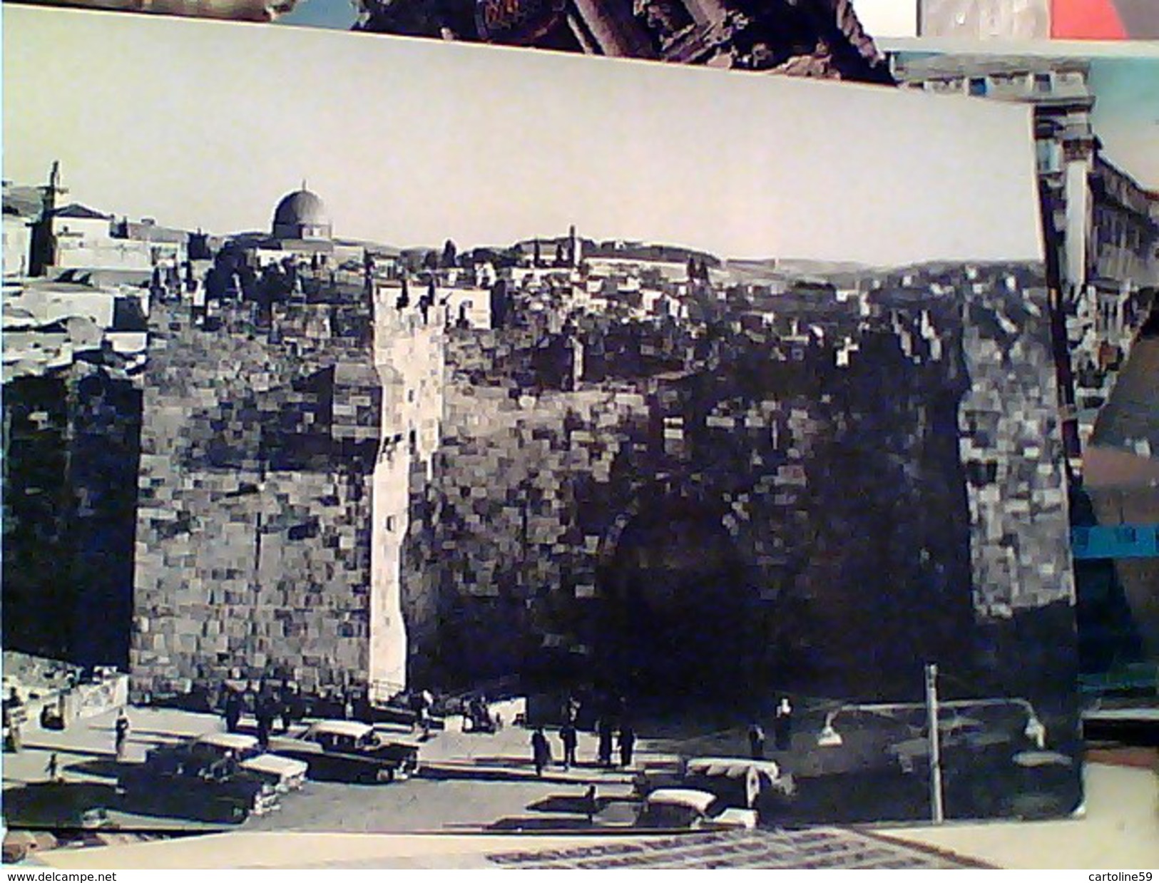 ISRAELE ISRAEL  JERUSALEM  DAMASCUS GATE PORTA DAMSCO AUTO CAR  N1960  FV8907 - Libano