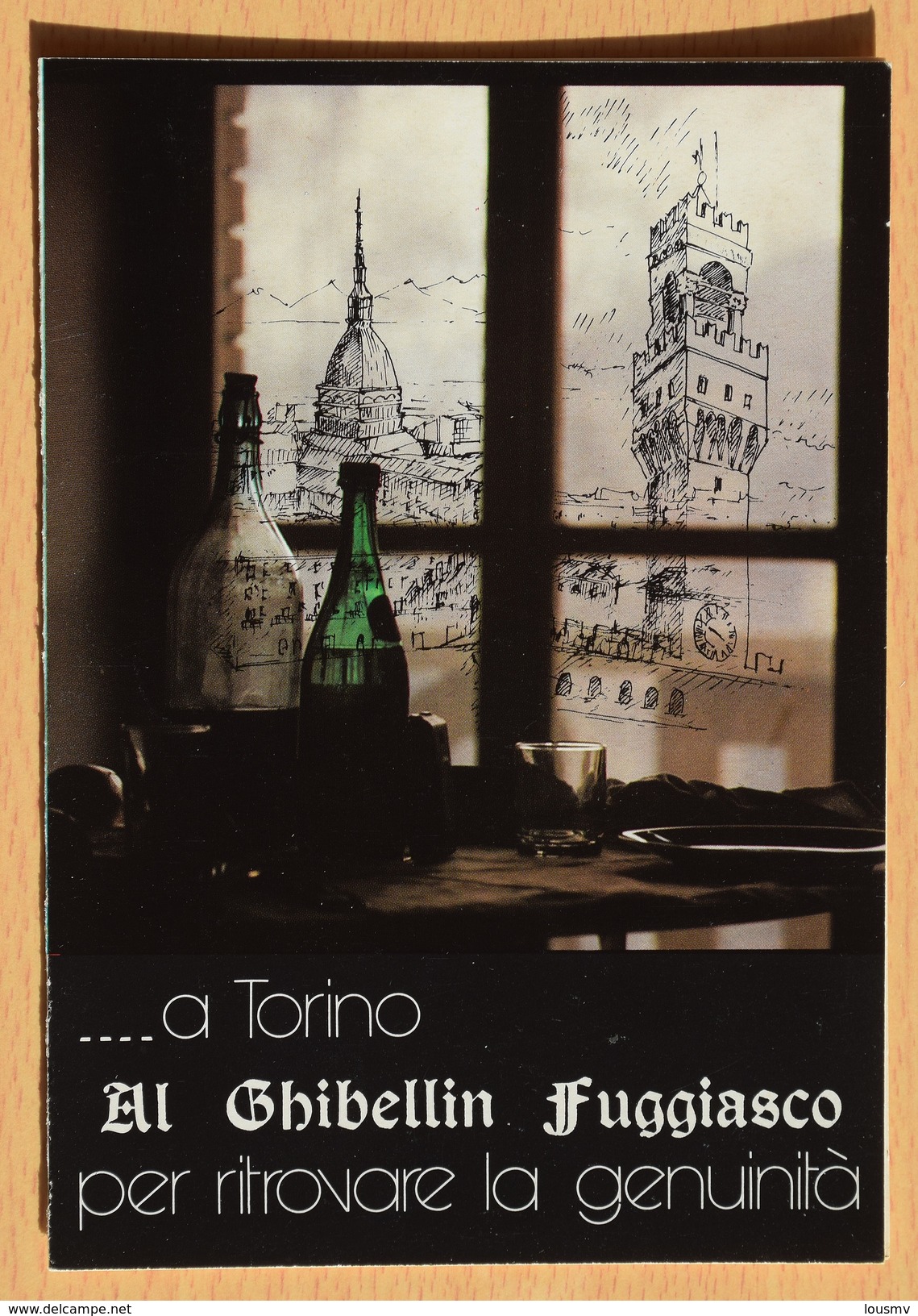 Torino - Al Ghibellin Fuggiasco - Ristorante - Via Tunisi - (n°7190) - Bares, Hoteles Y Restaurantes