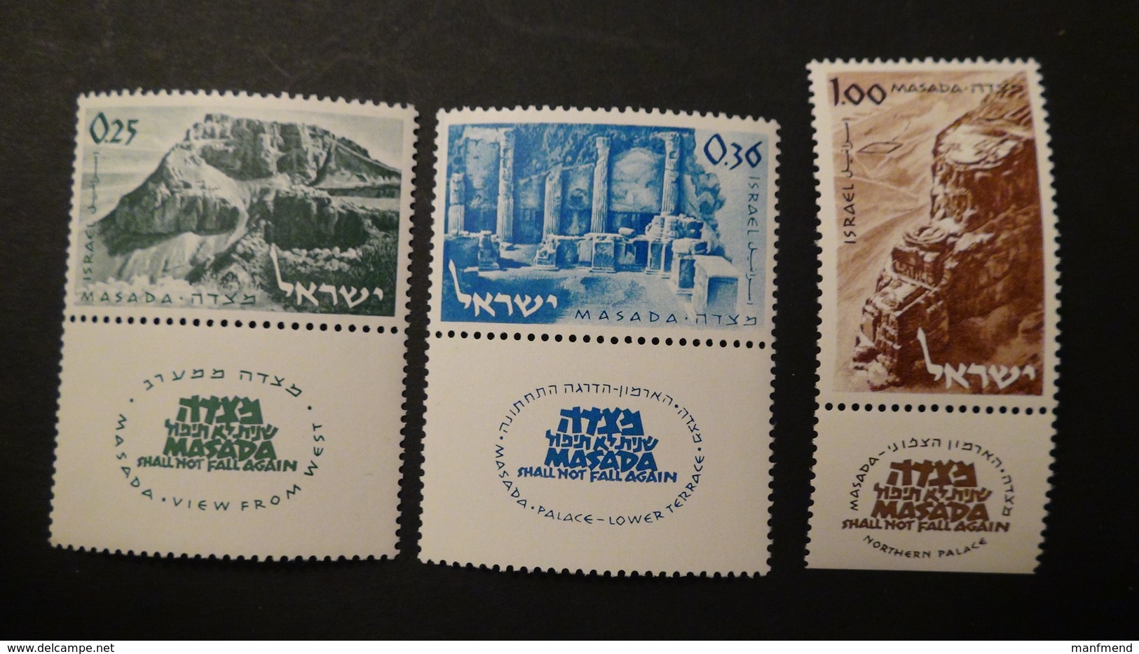 Israel - 1965 - Mi: 317-9 - Yt:268-70**MNH - Look Scan - Ungebraucht (mit Tabs)