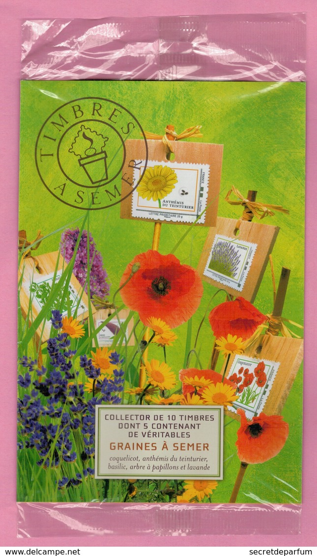 TIMBRE FRANCE  COLLECTOR 10 TIMBRES A VALIDITE PERMANENTE "GRAINES A SEMER" 2011 Sous Blister Non Ouvert - Collectors