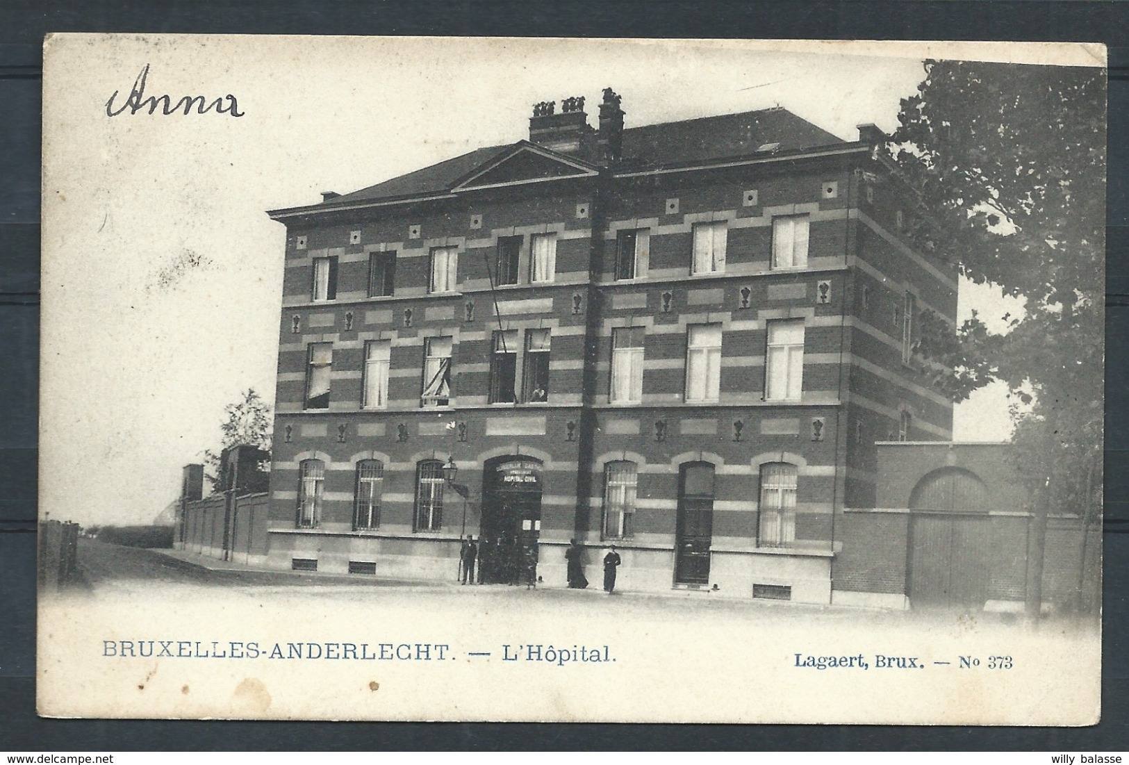 +++ CPA - Bruxelles - ANDERLECHT - L'Hôpital - Lagaert N° 373  // - Anderlecht