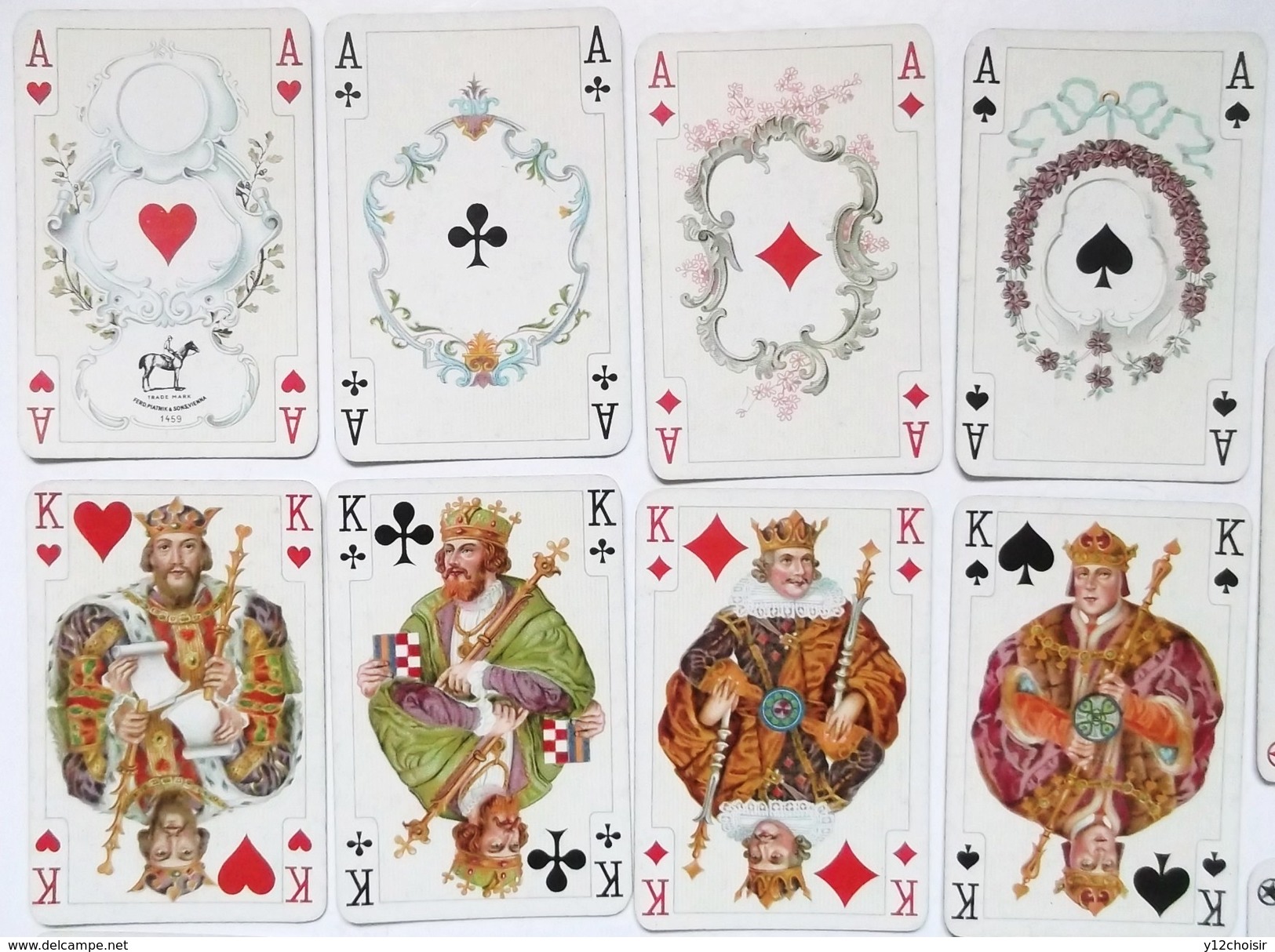 ANCIEN JEU DE 54 CARTES A JOUER AUTRICHE VIENNE WIEN . FERD PIATNIK & SOHNE WIEN - 54 Kaarten