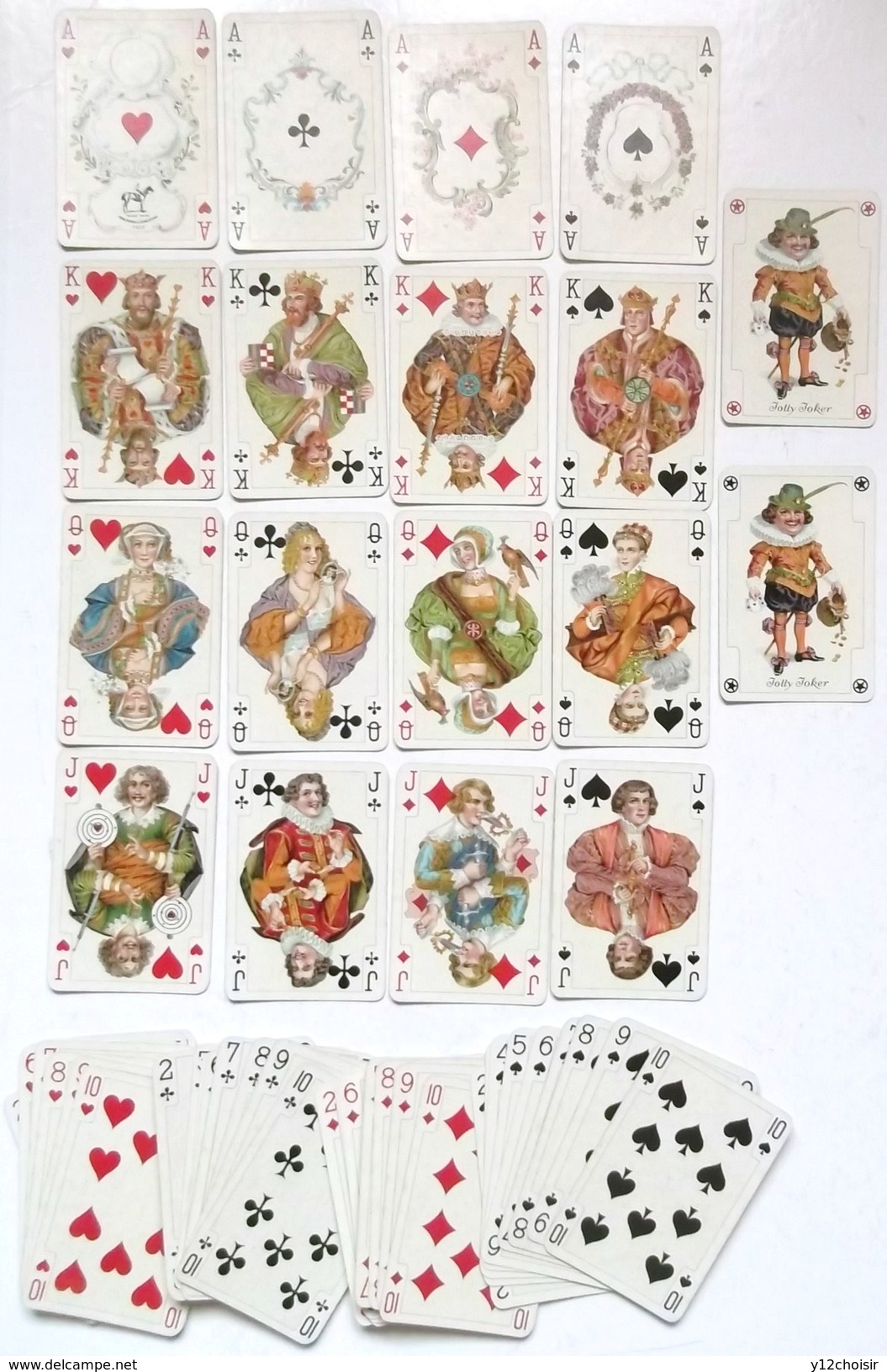 ANCIEN JEU DE 54 CARTES A JOUER AUTRICHE VIENNE WIEN . FERD PIATNIK & SOHNE WIEN - 54 Cards