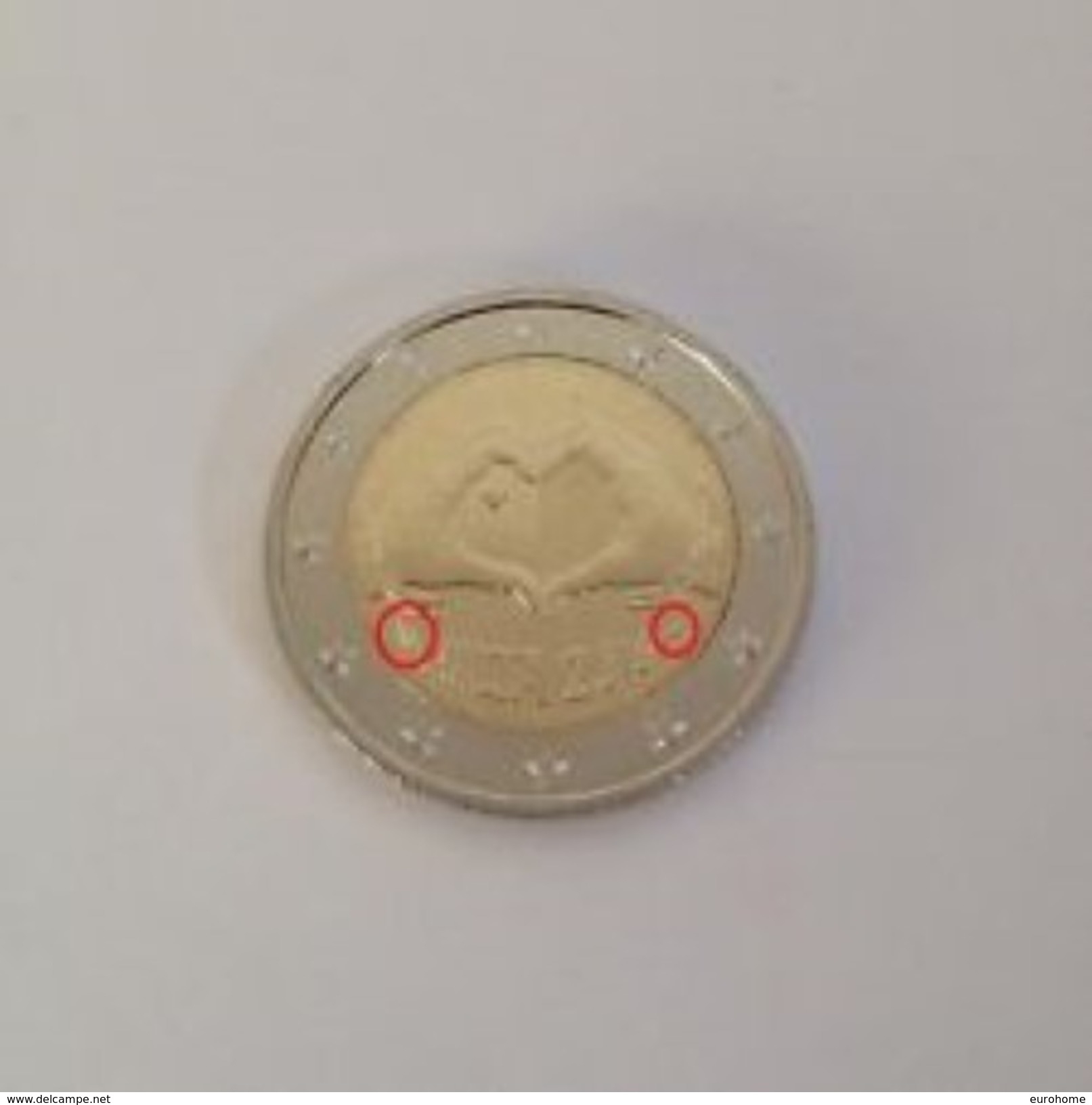 Malta  2016     2 Euro Commemo  Amour Met Muntmeesterteken - Avec Poinçon !!! UNC Uit De Coincard.. UNC Du Coincard !! - Malta