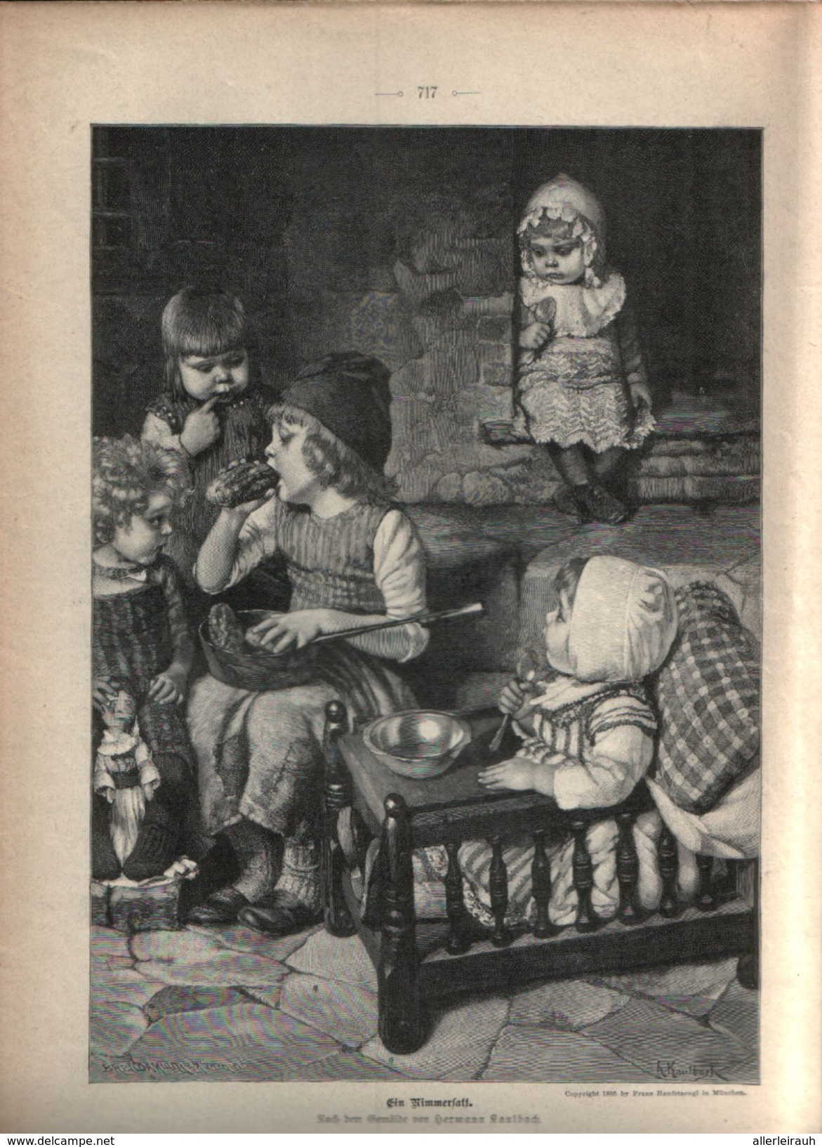 Ein Nimmersatt /Druck, Entnommen Aus Zeitschrift/1896 - Ohne Zuordnung