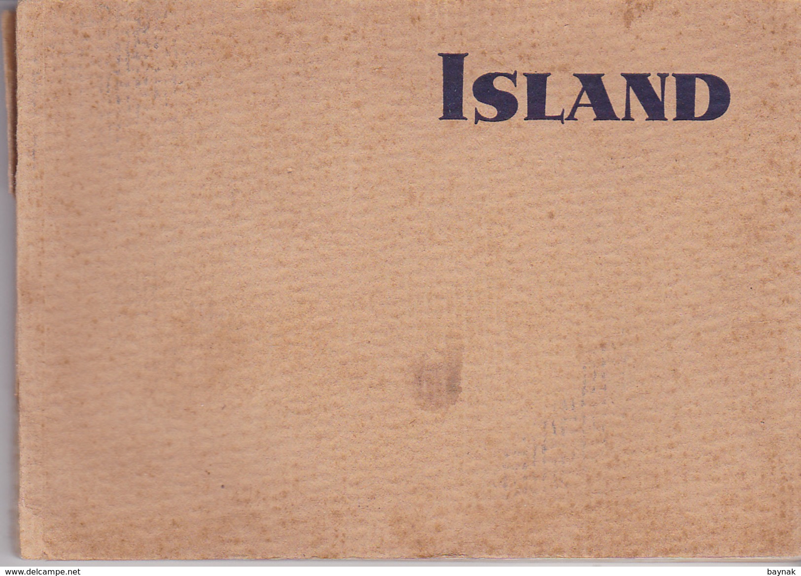 ISLAND --  AUSSTELLUNG WIEN 1930  --  BOOK  -  17 Cm X 12 Cm  -- 90 PAGES - Islande