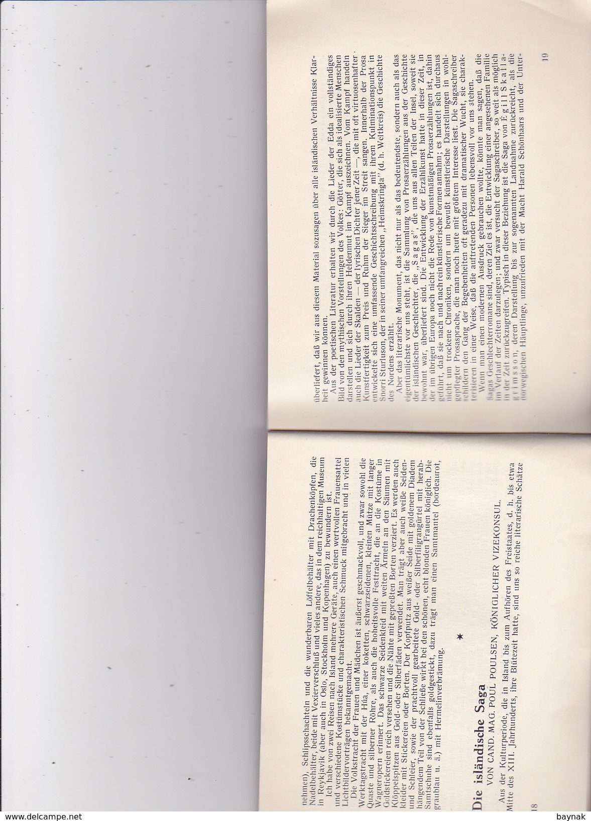 ISLAND --  AUSSTELLUNG WIEN 1930  --  BOOK  -  17 cm X 12 cm  -- 90 PAGES