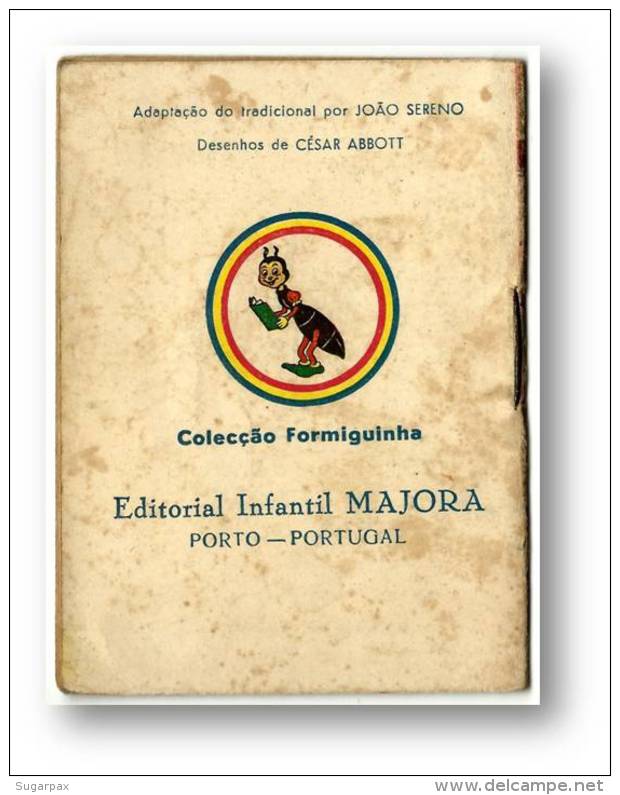 Colecção FORMIGUINHA N.&ordm; 20 - Editorial Infantil MAJORA - Tipografia ORION - Portugal - 2 Scans - Junior