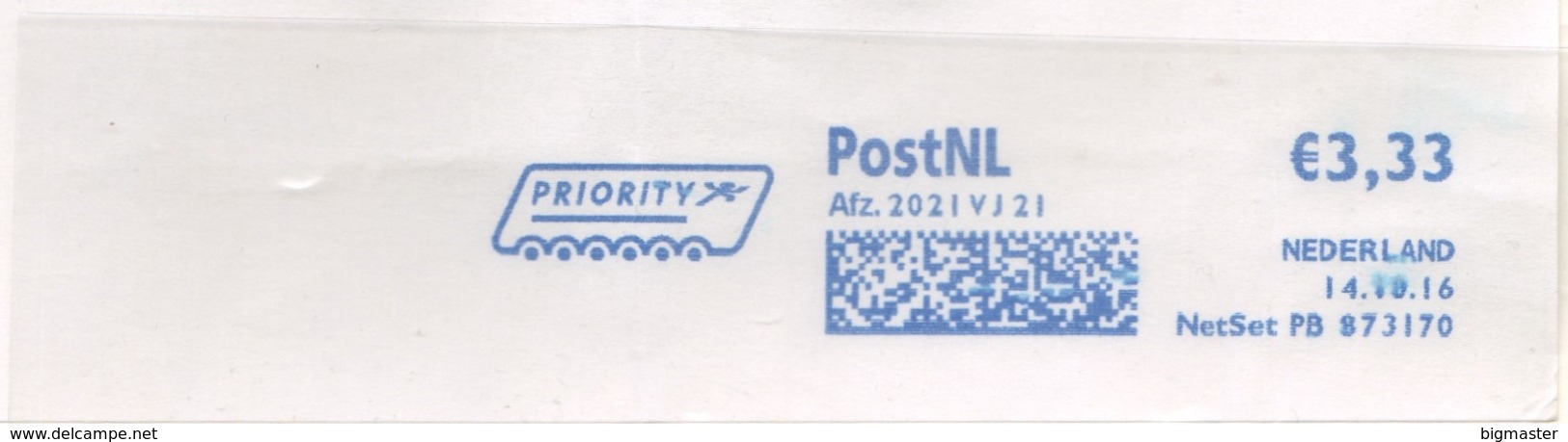Olanda 2016 Automatico - Used Stamps