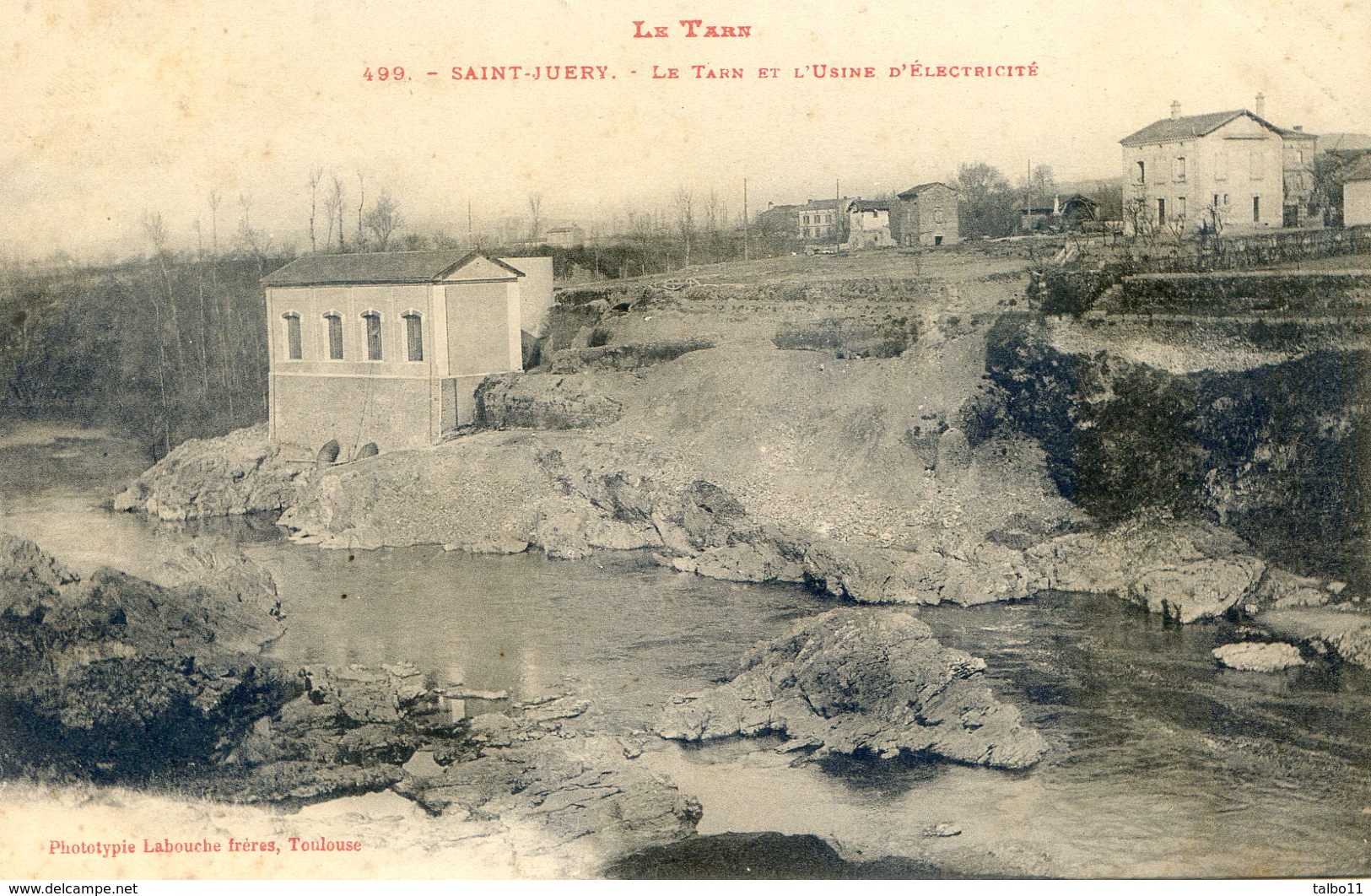 Tarn -  Saint Juéry - Le Tarn Et L'usine D'électricité - Autres & Non Classés