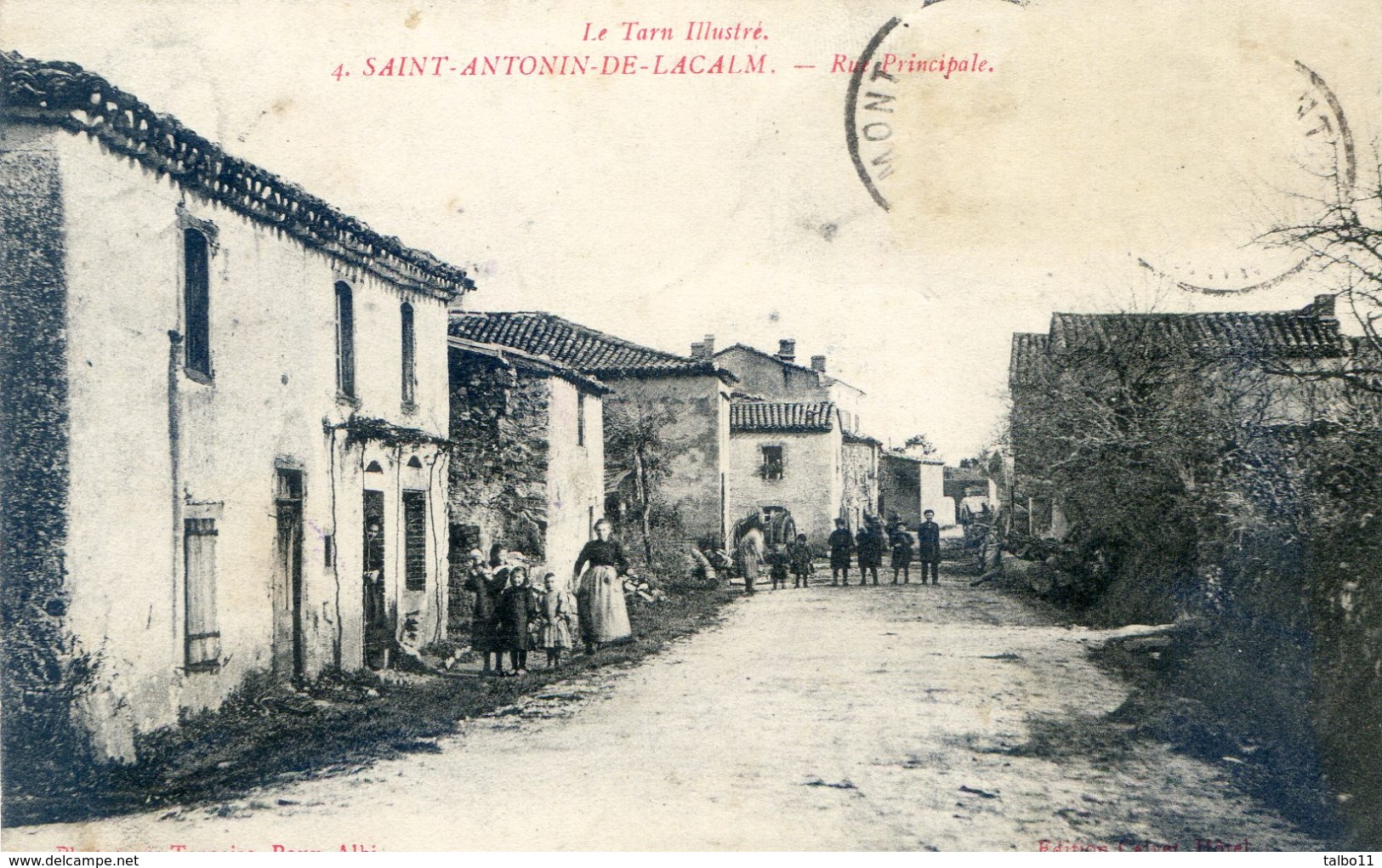 Tarn -  Saint Antonin De Lacalm - Rue Principale - Autres & Non Classés