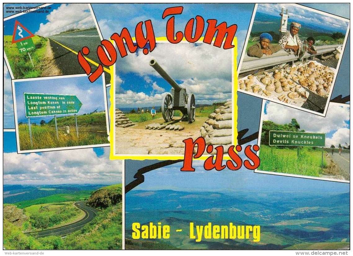 Lond Tom Pass , Lydenburg Mehrbildkarte - Südafrika