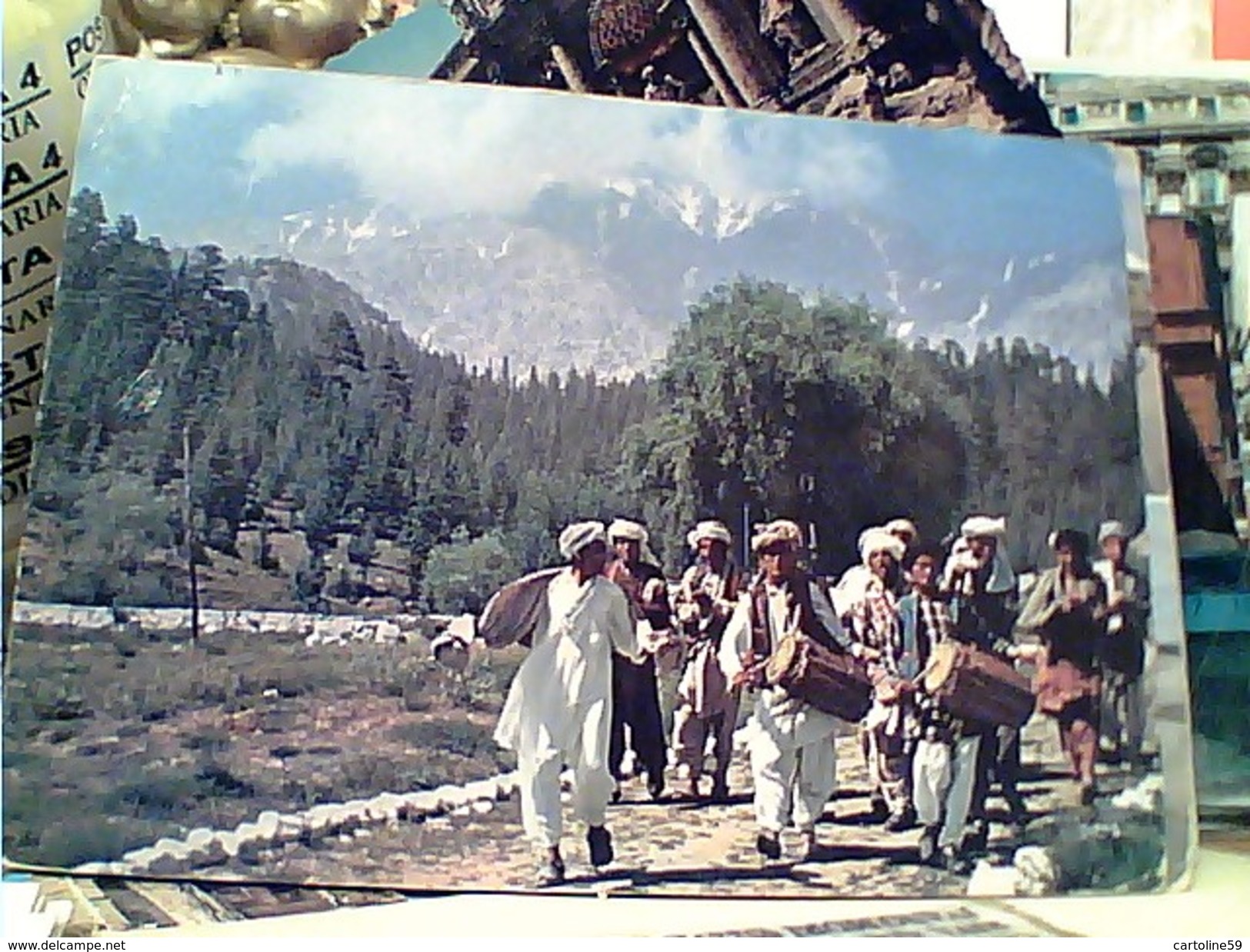 Afganistan Pakhtia Village Music Makers MUSICI FOLK  V1970 FV8930 - Afghanistan