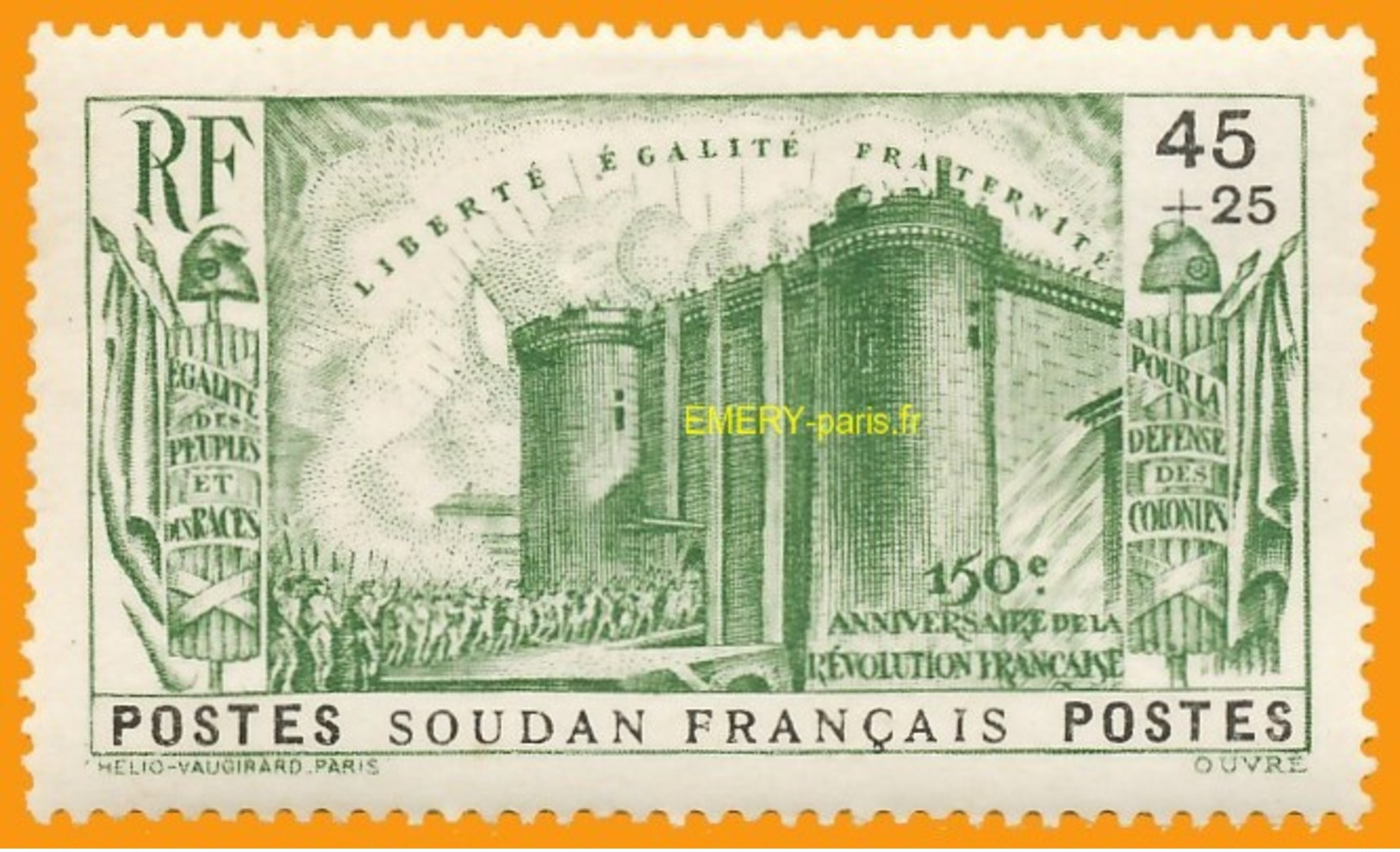 Soudan 1939 P 105 Sans Gomme - Other & Unclassified