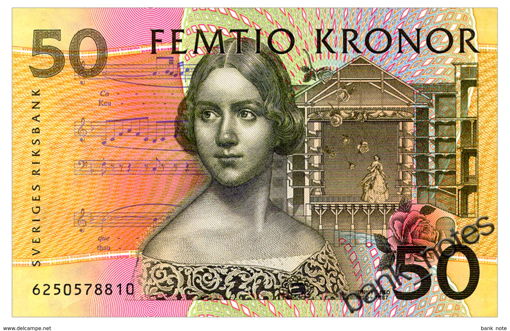 SWEDEN 50 KRONOR 1996 Pick 62a Unc - Sweden