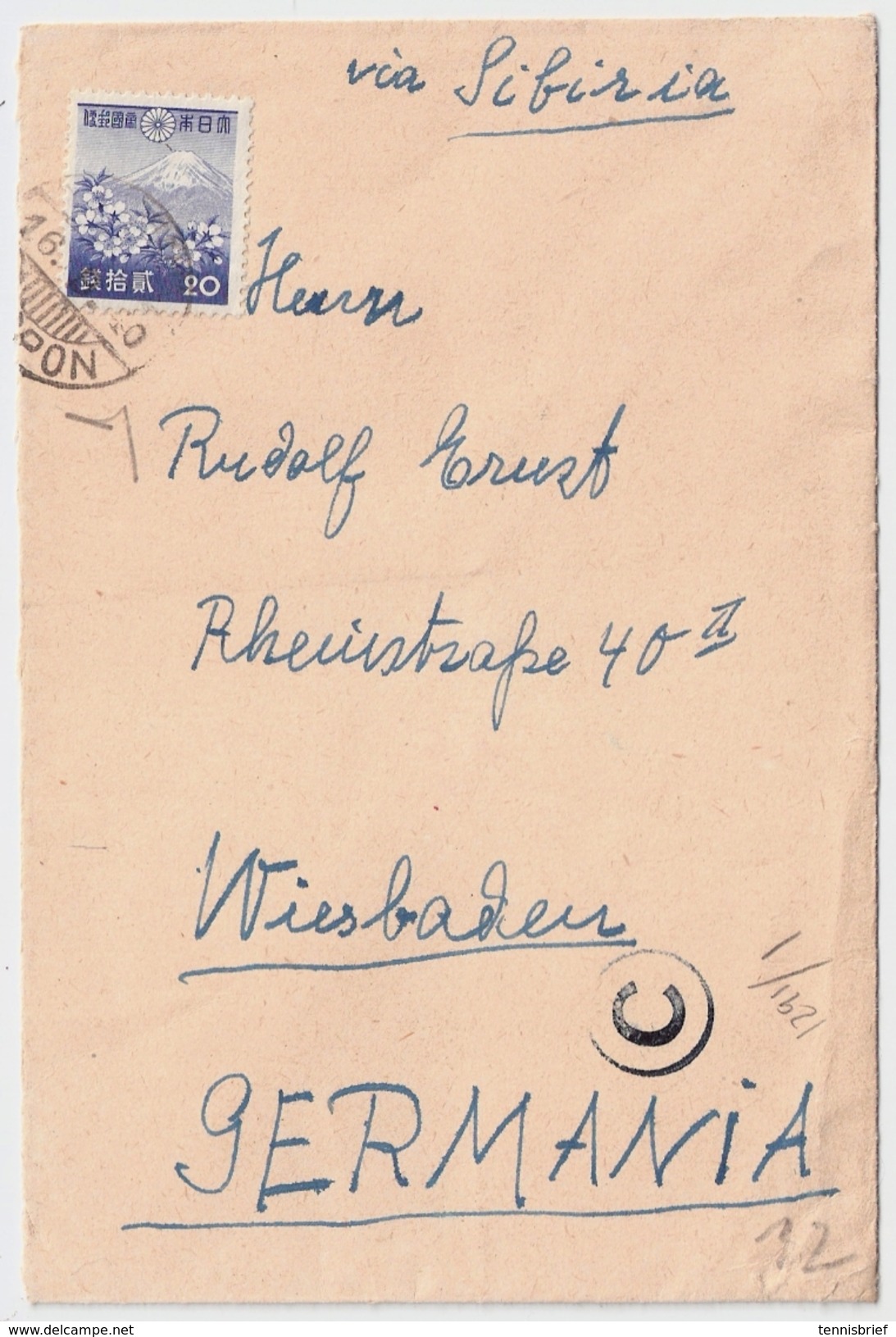 1940, 10 S. On Censor - Cover, Scarce Roman Cancel , #6736 - Storia Postale