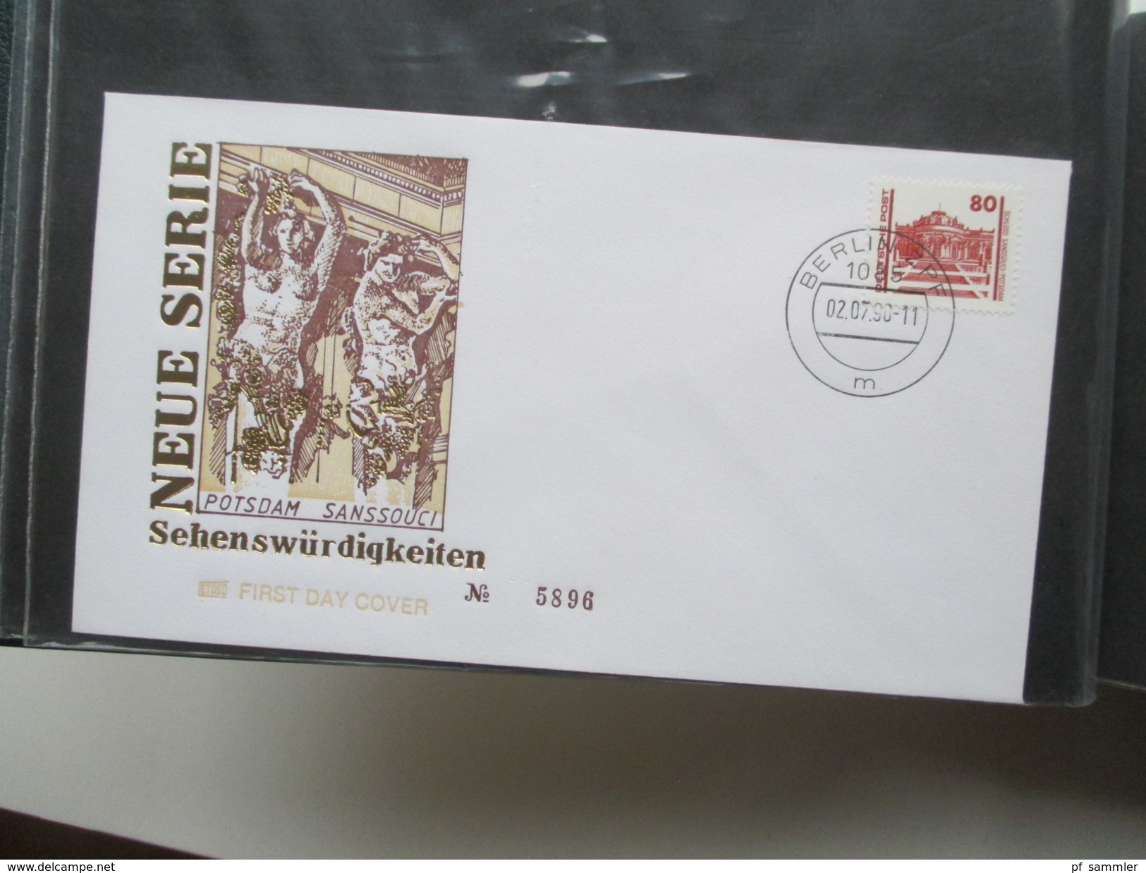 Sonderbelege / FDC 100 Stk. DDR / Berlin / BRD 1978 - 1990 Schifspost / Eisenbahn / Pabst auch einige Randstücke!