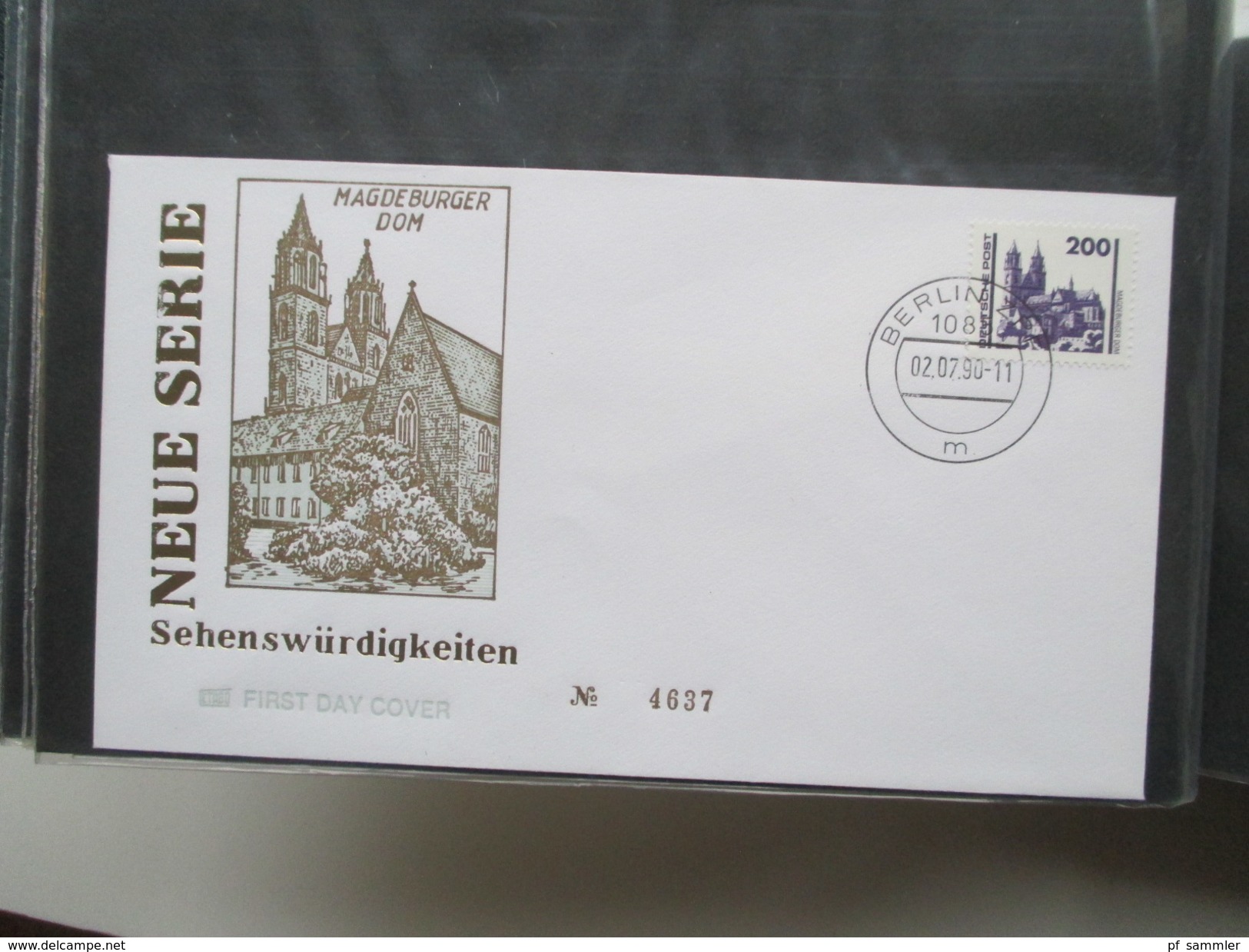 Sonderbelege / FDC 100 Stk. DDR / Berlin / BRD 1978 - 1990 Schifspost / Eisenbahn / Pabst auch einige Randstücke!