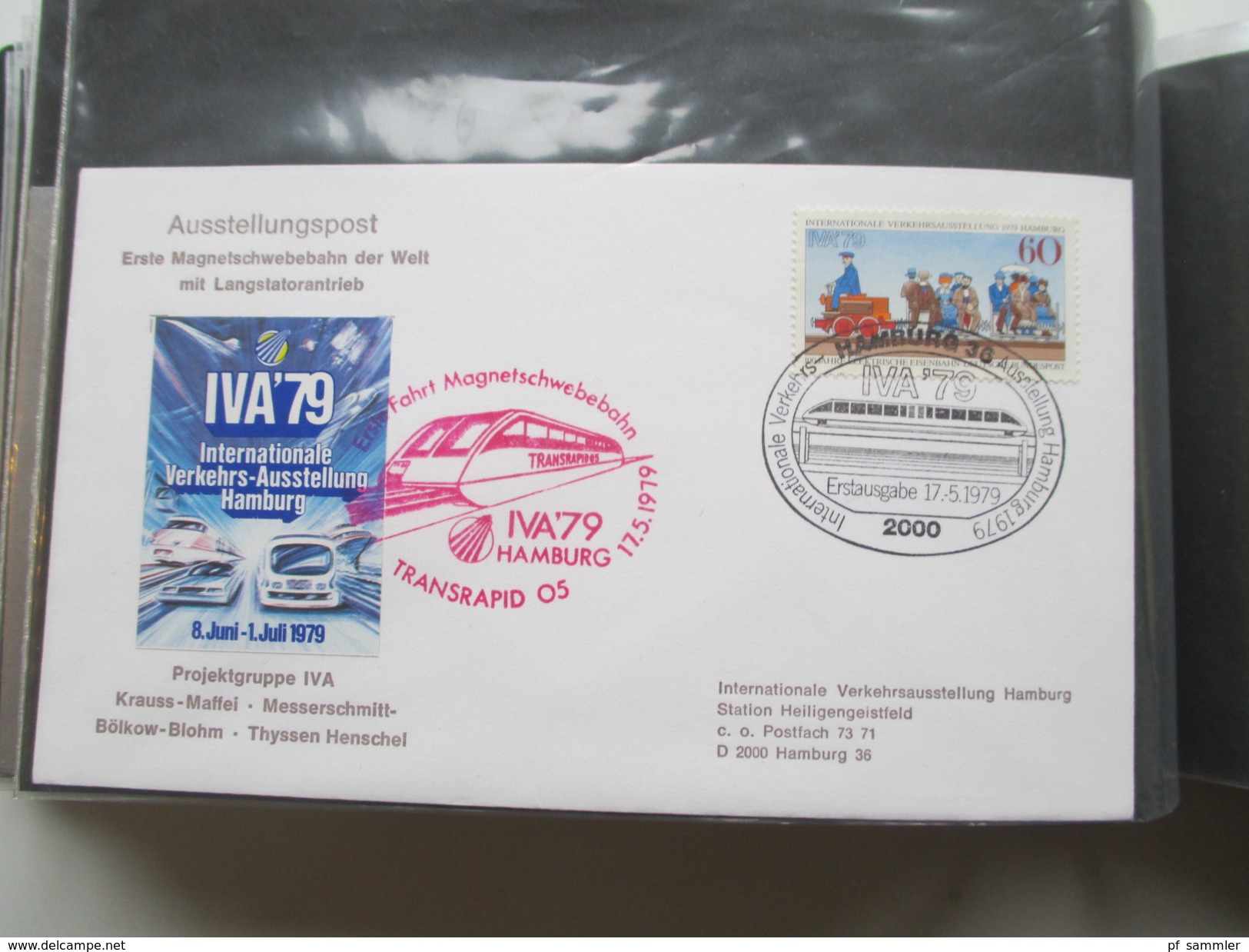 Sonderbelege / FDC 100 Stk. DDR / Berlin / BRD 1978 - 1990 Schifspost / Eisenbahn / Pabst auch einige Randstücke!