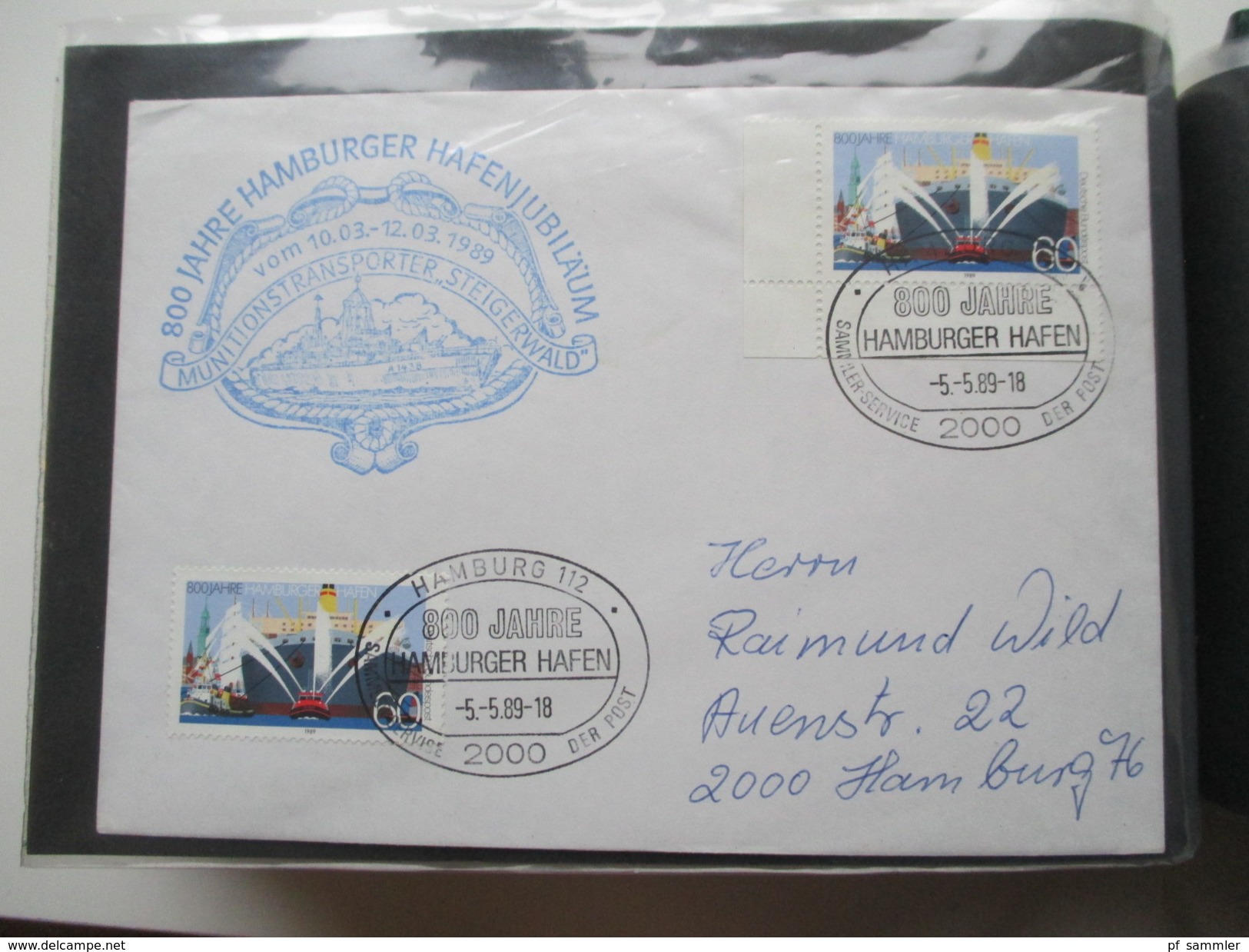 Sonderbelege / FDC 100 Stk. DDR / Berlin / BRD 1978 - 1990 Schifspost / Eisenbahn / Pabst auch einige Randstücke!