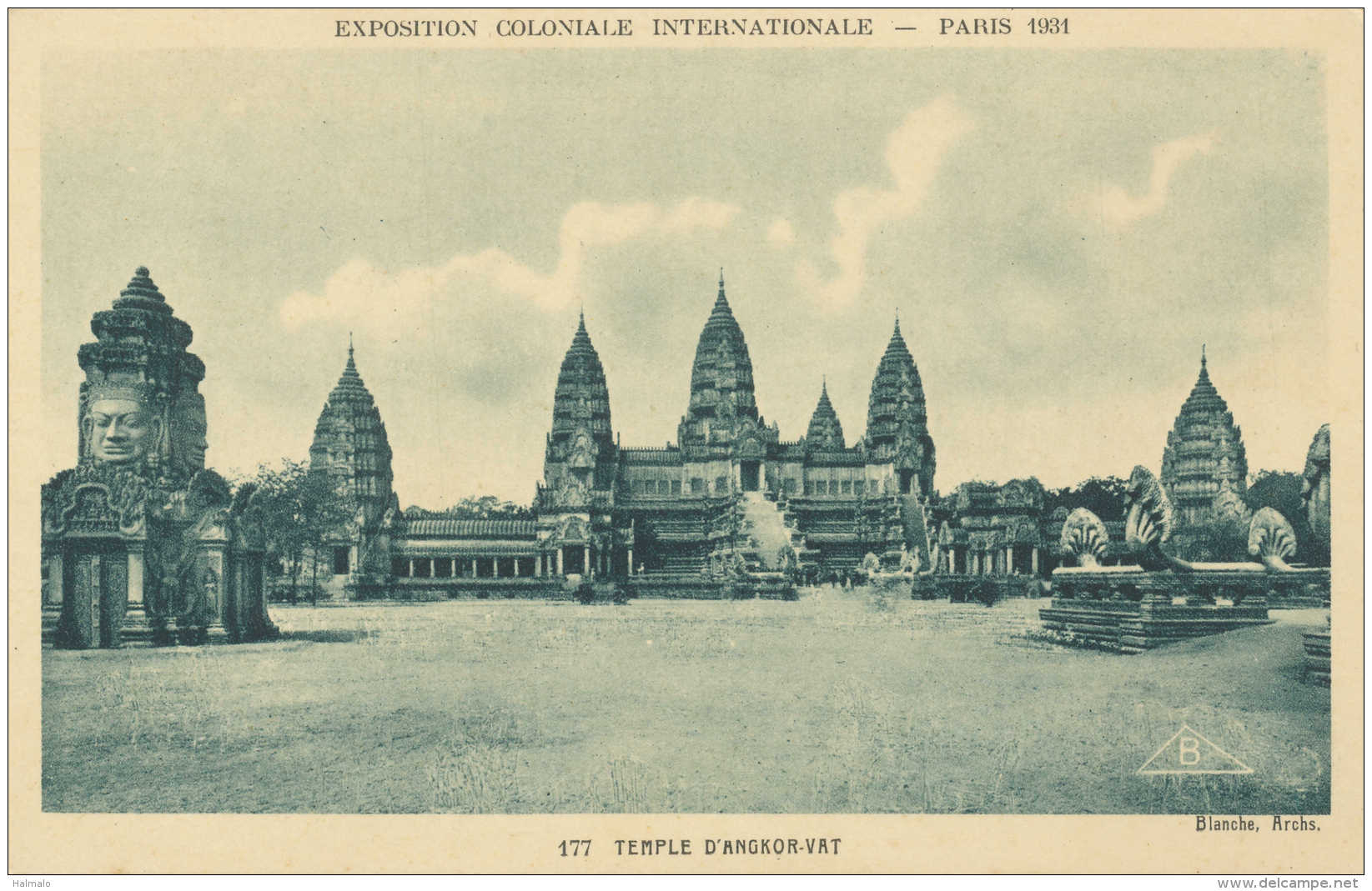 EXPOSITION COLONIALE INTERNATIONALE 1931 - Temple D'Angkor-Vat - Ausstellungen