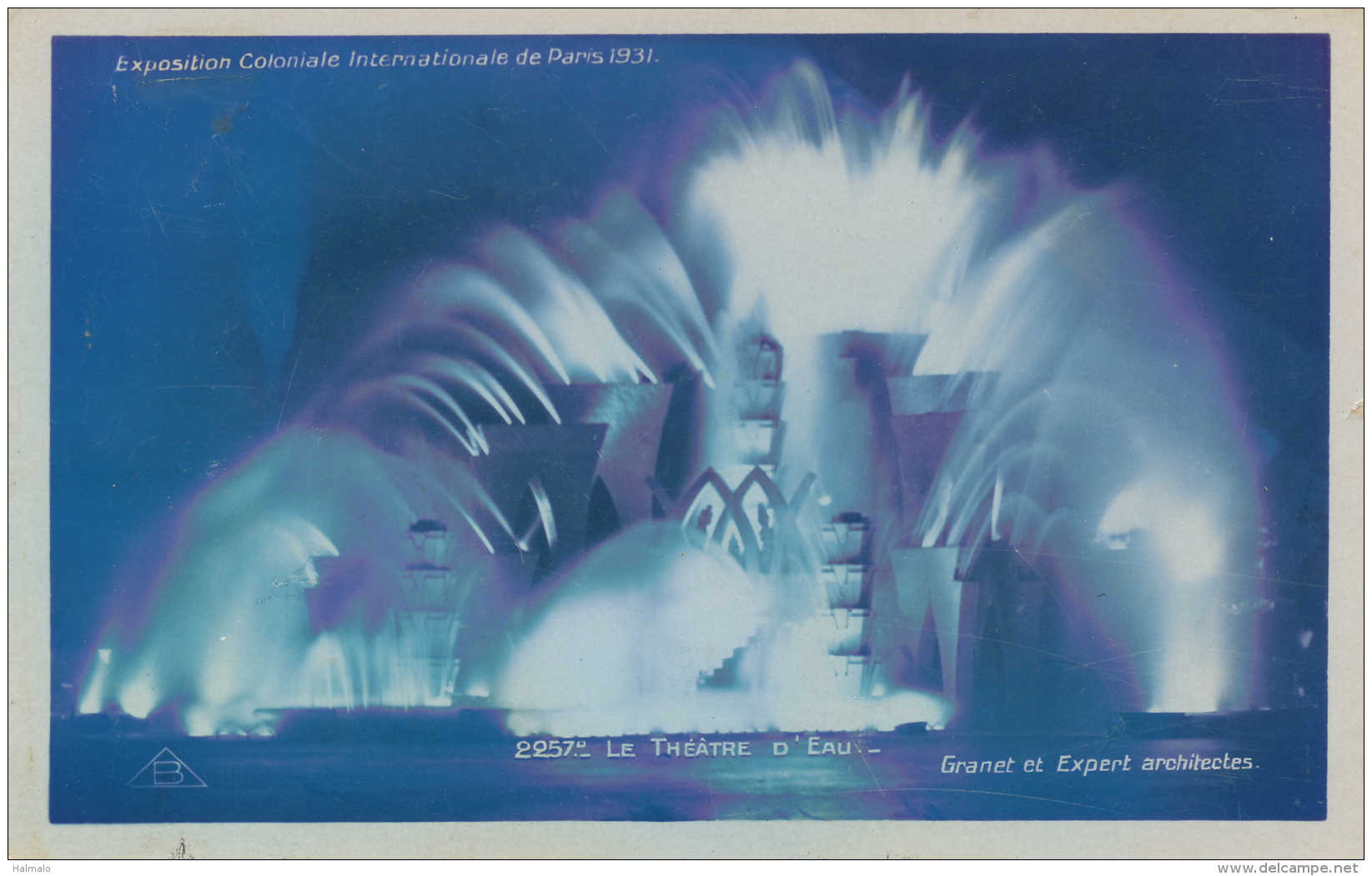 EXPOSITION COLONIALE INTERNATIONALE 1931 - Le Thâtre D'eau - Expositions