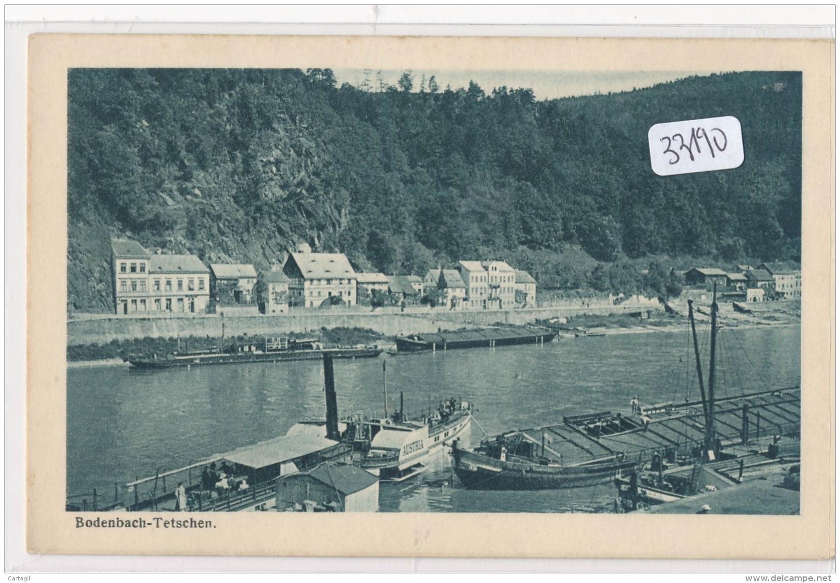 CPA -33190 -Tchéquie(Allemagne ) - Bodenbach - Tetschen (Decin) - Vue Générale-Envoi Gratuit - Tschechische Republik